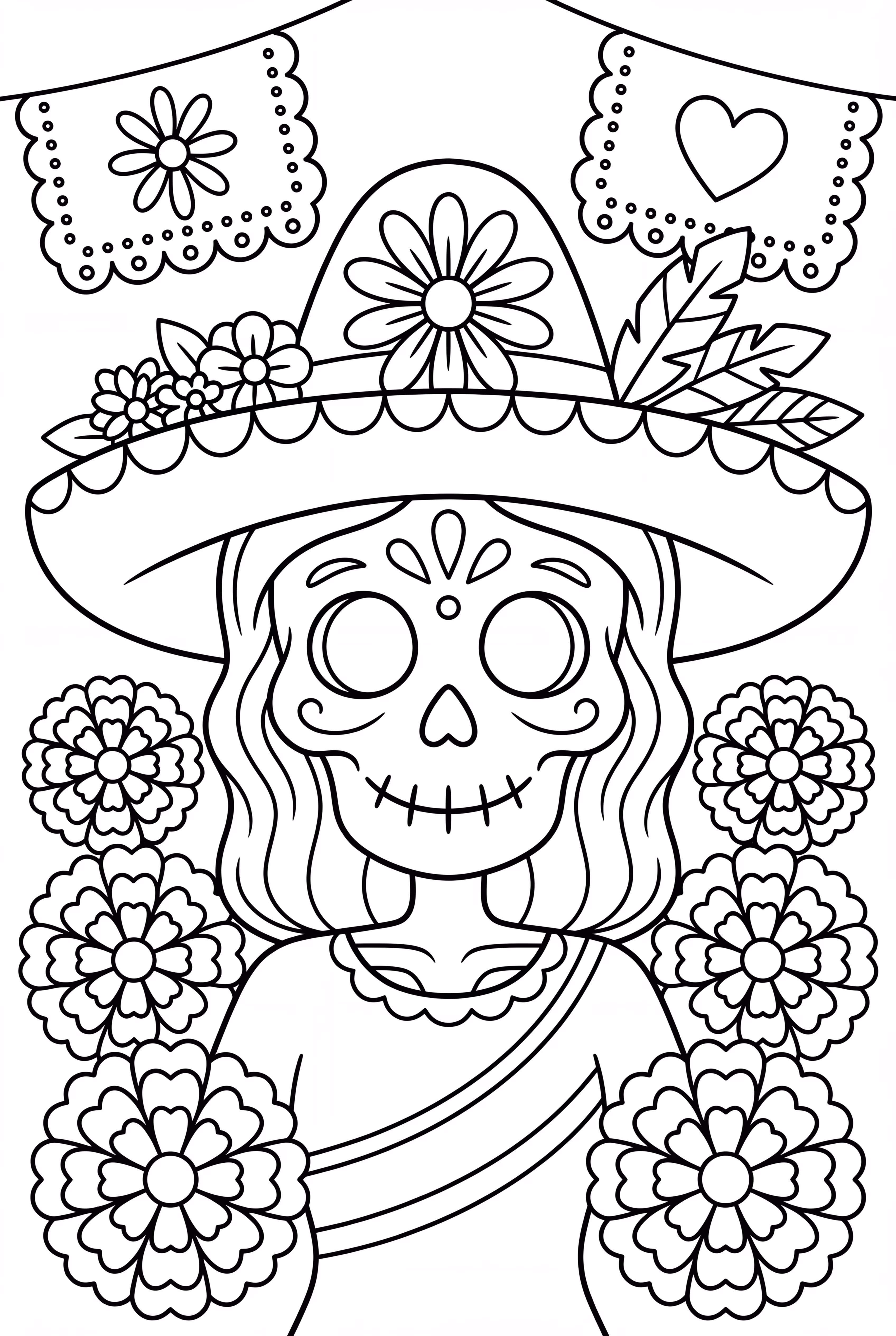 Day of the Dead La Catrina Portrait