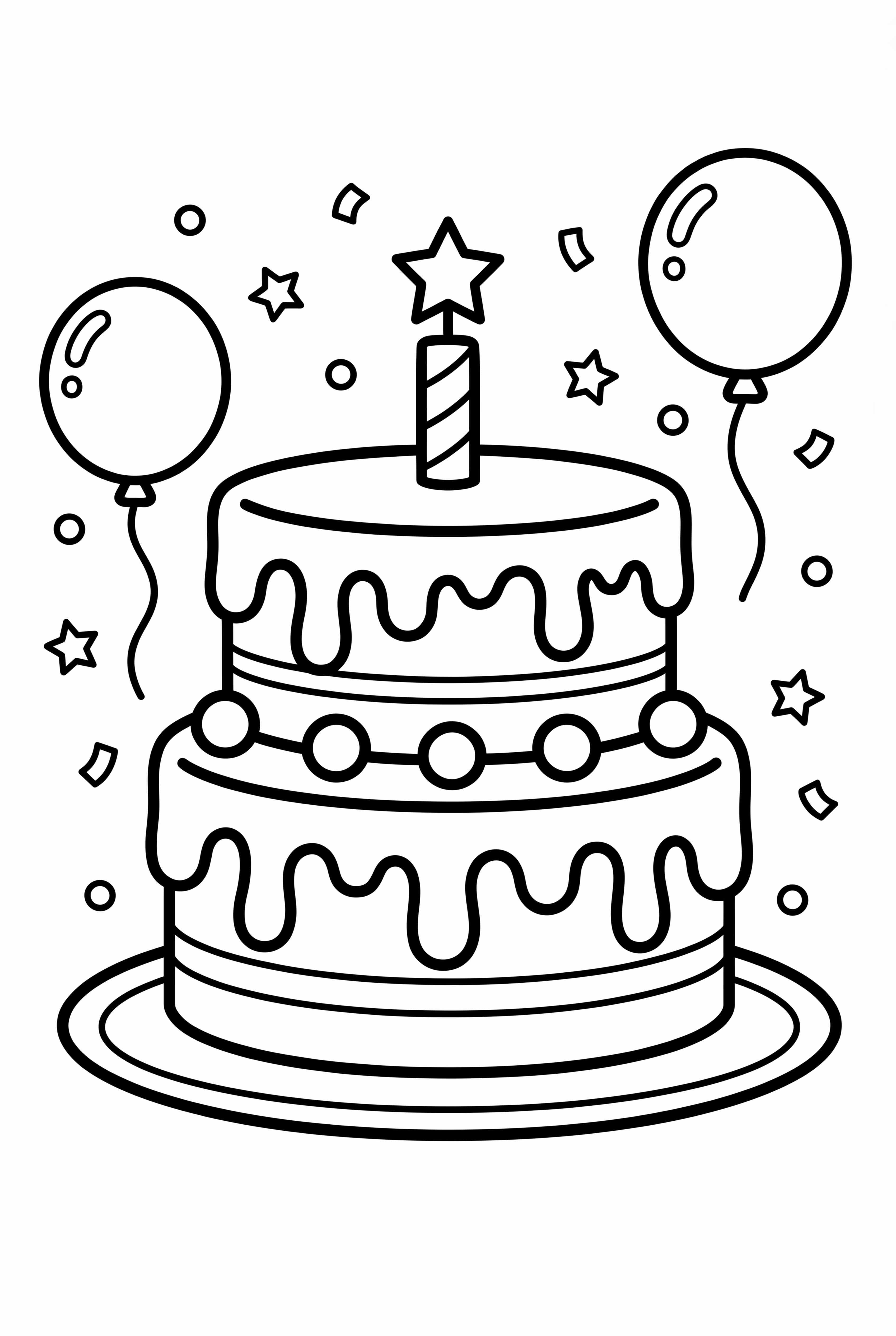 Decorated Cake Animals