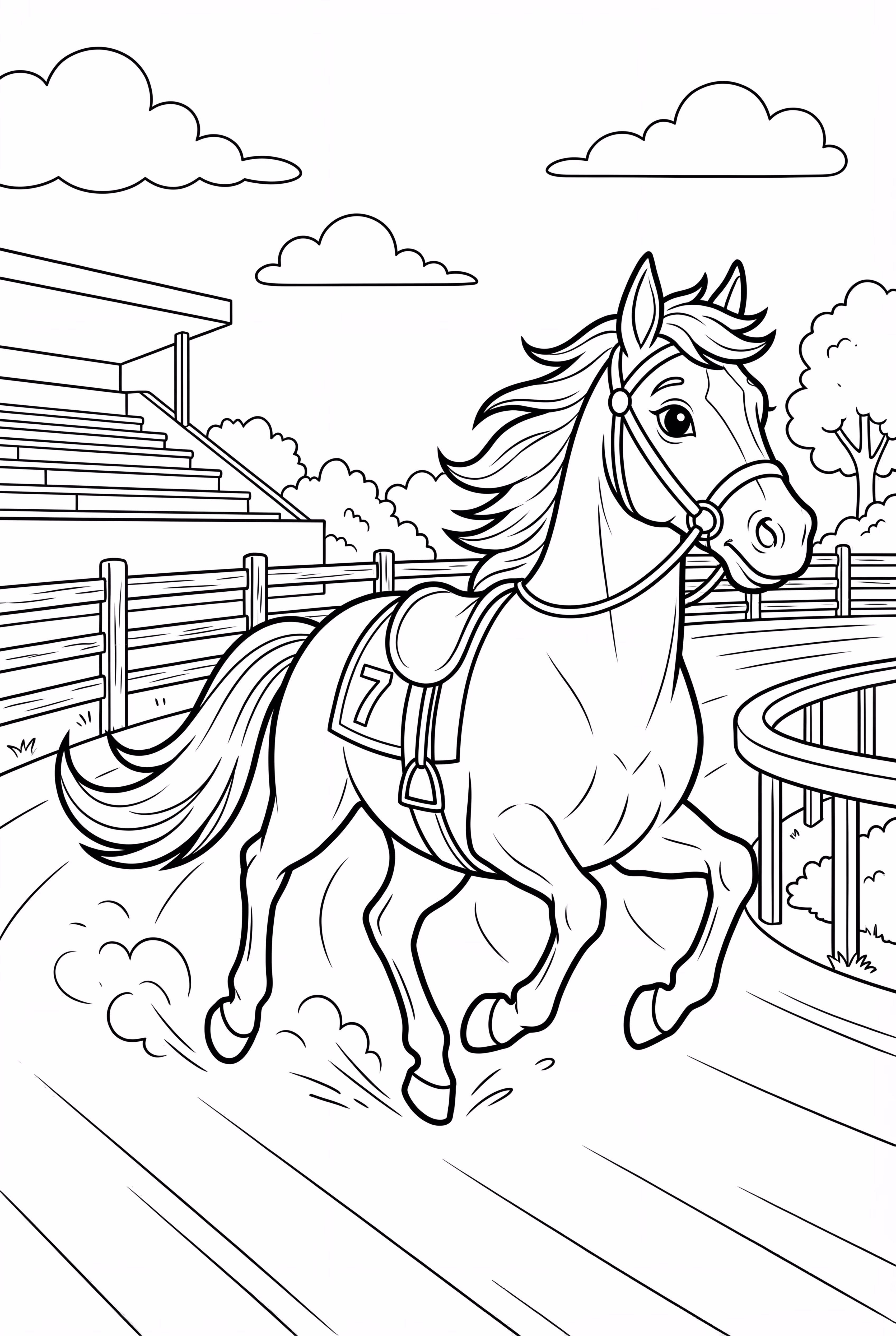 해 질 녘 더비 경마