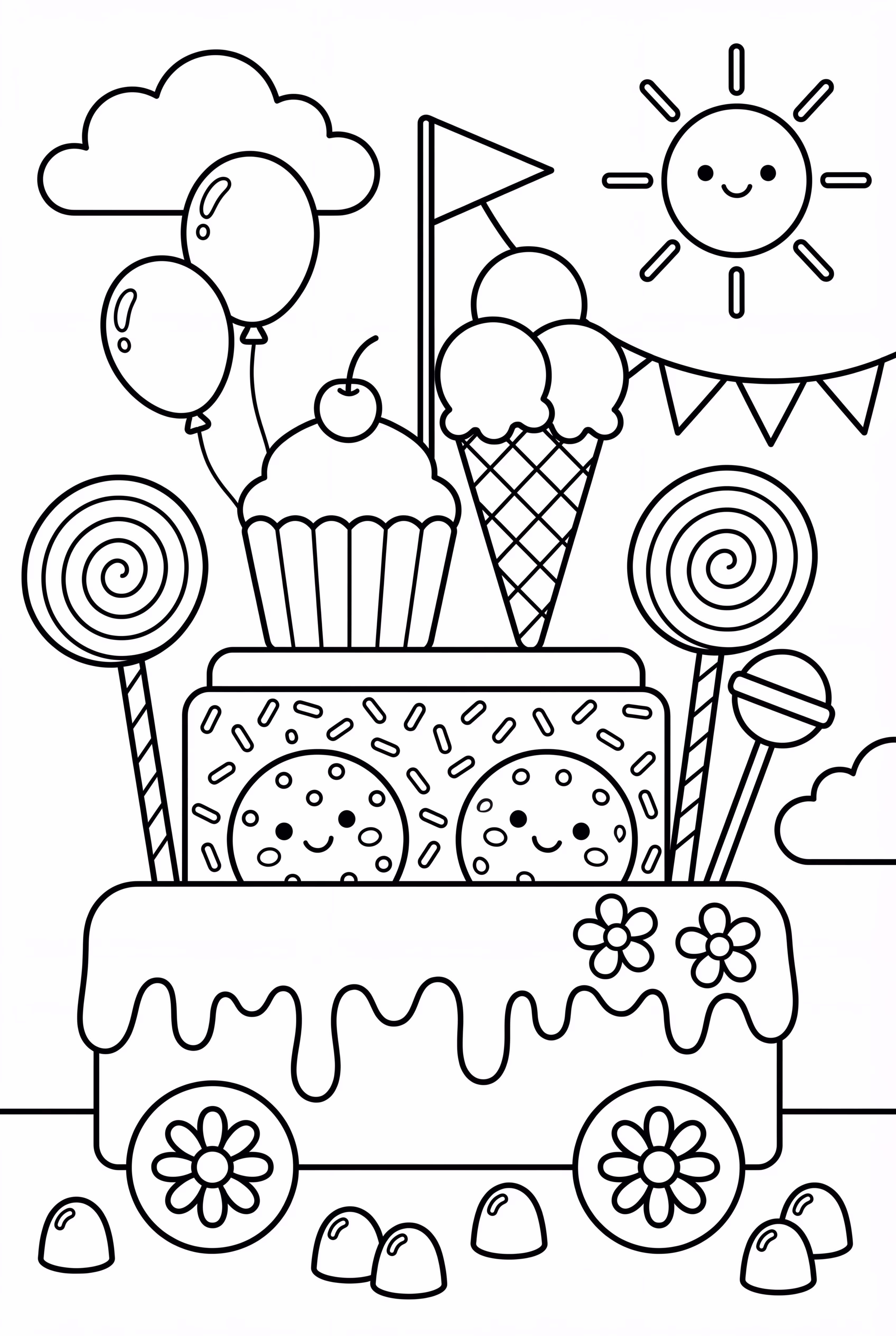 Dessert Festival Parade Float