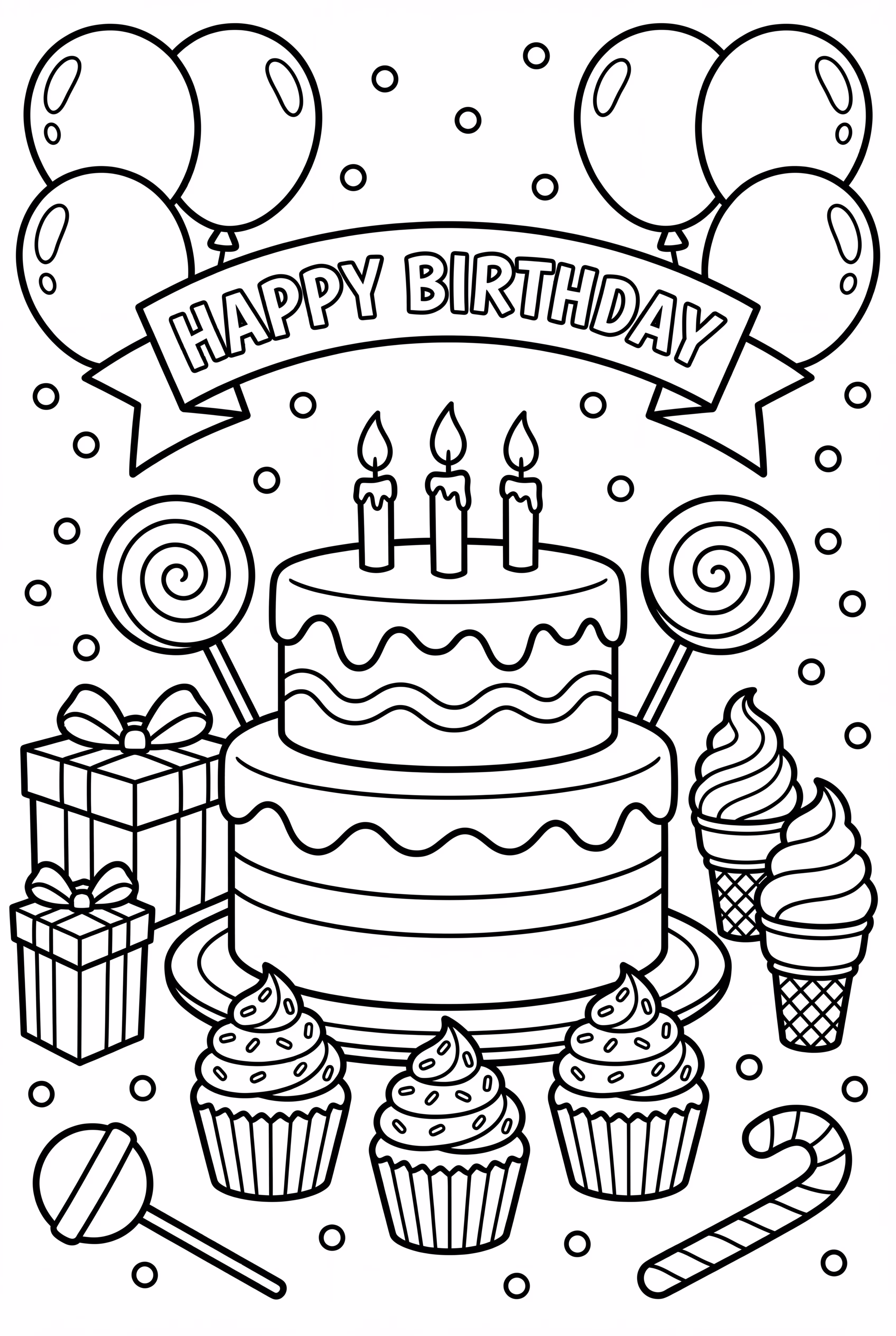 Dessert Themed Birthday Celebration