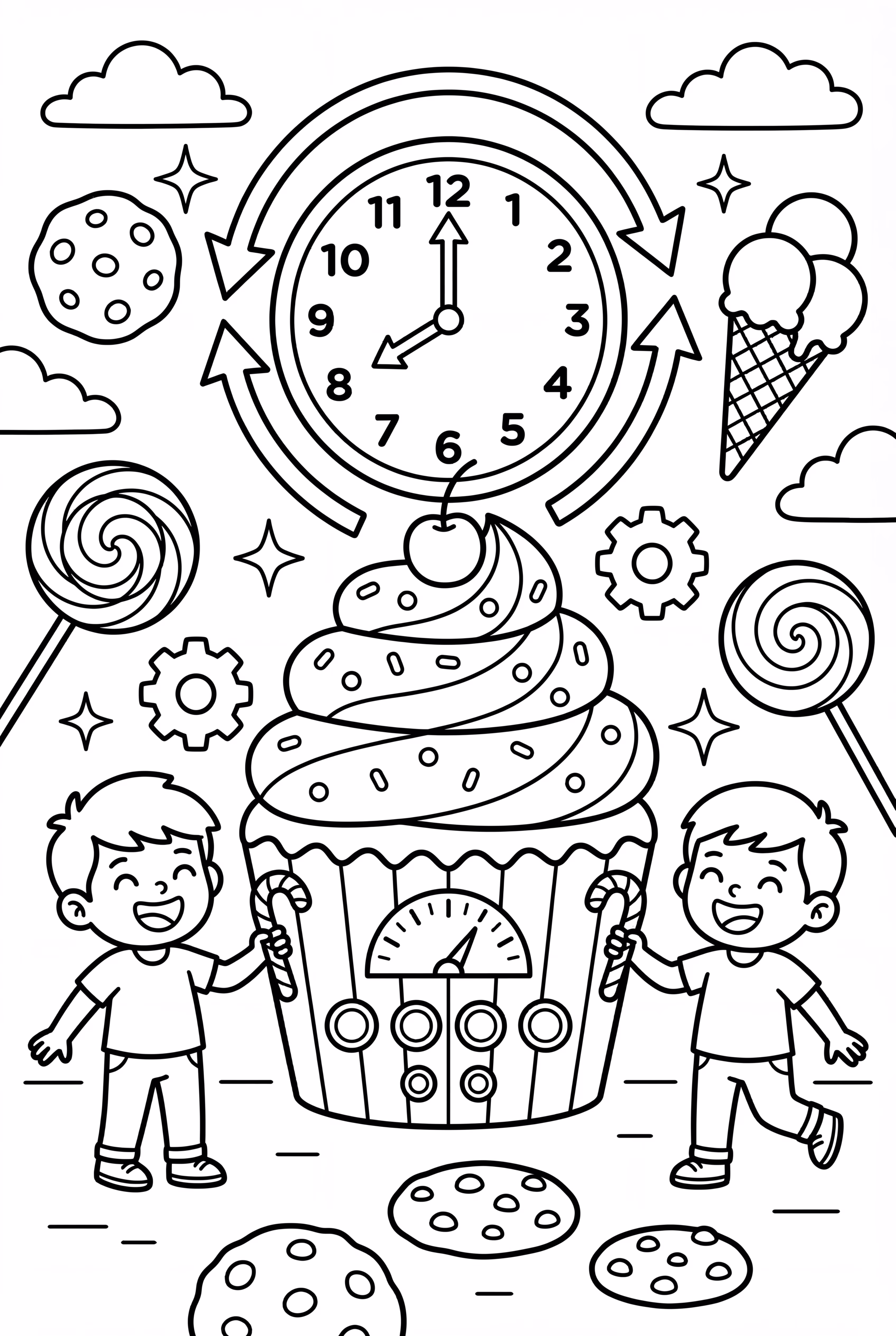 Dessert Time Machine Journey