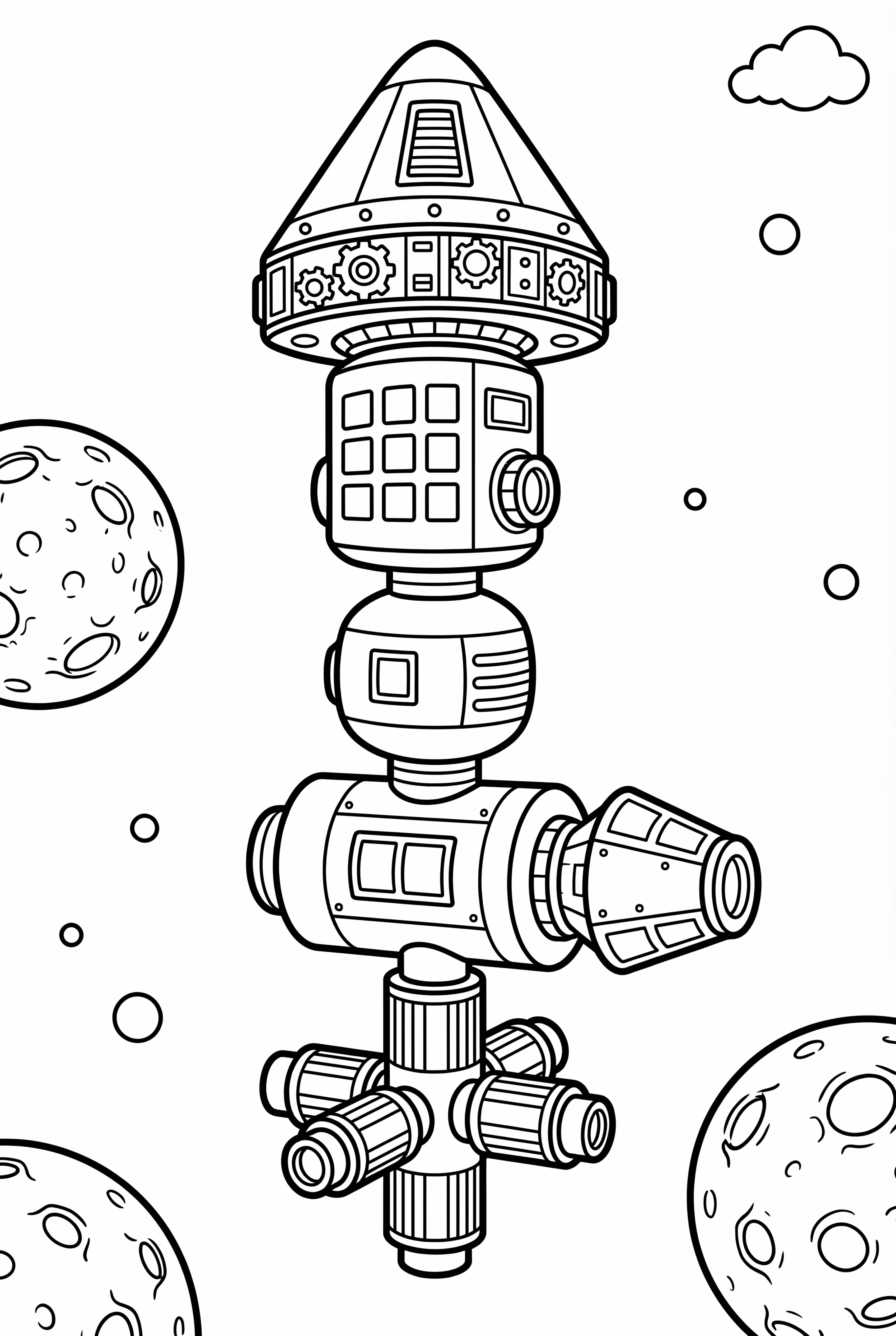 Detailed Space Station