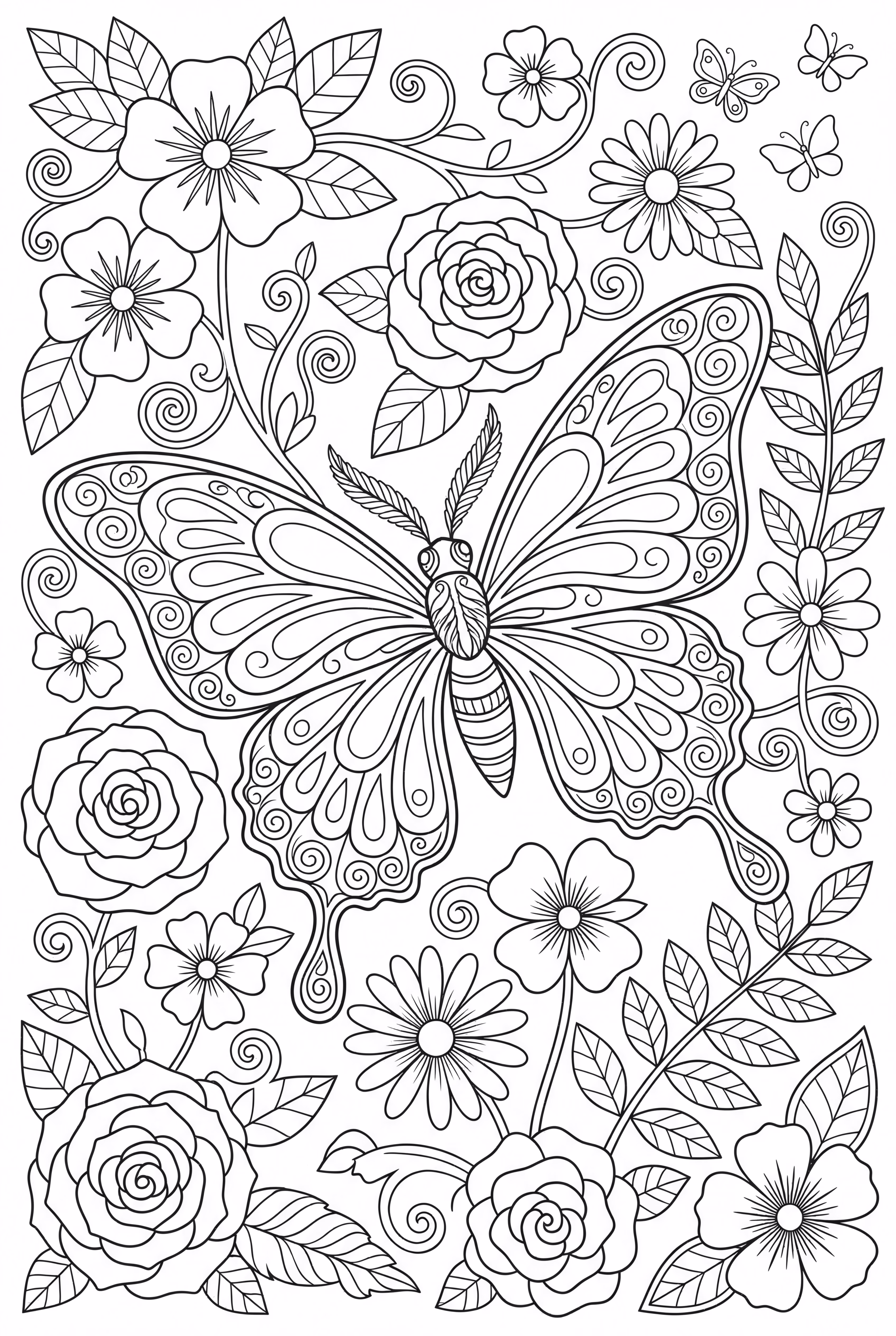 Detalles Difíciles de Mariposa