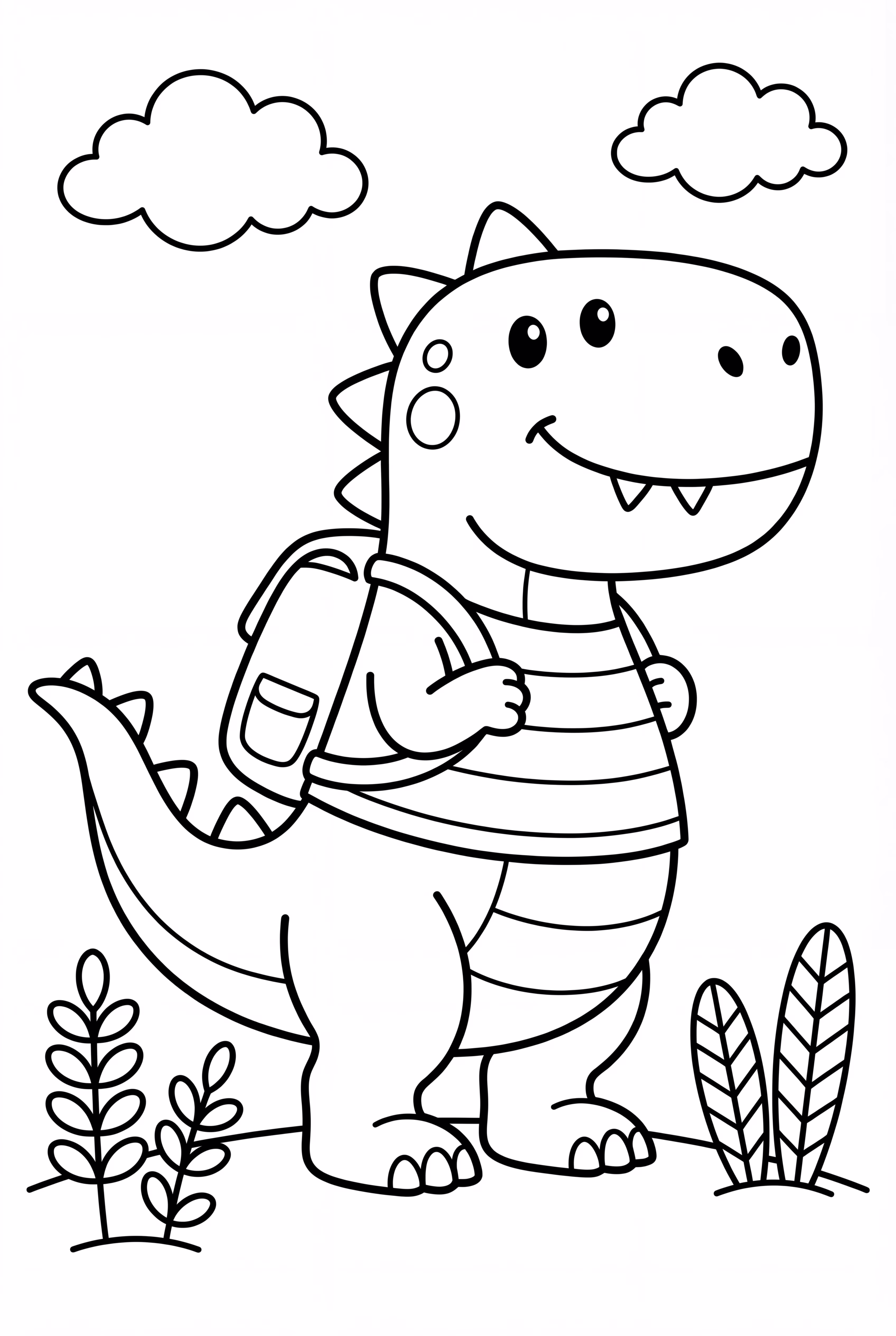 Dinosaur Carrying Backpack