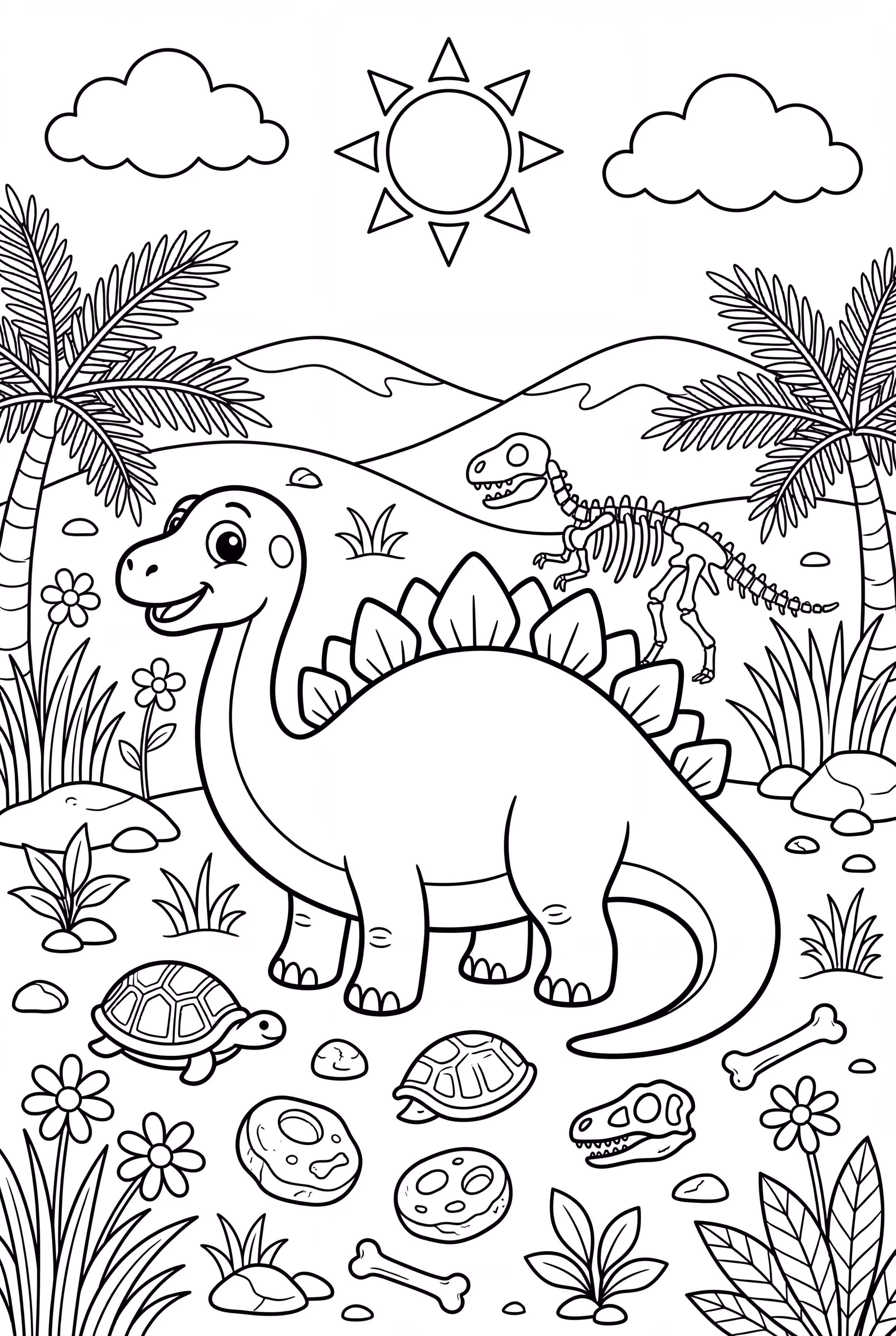 Découverte de fossiles de dinosaures