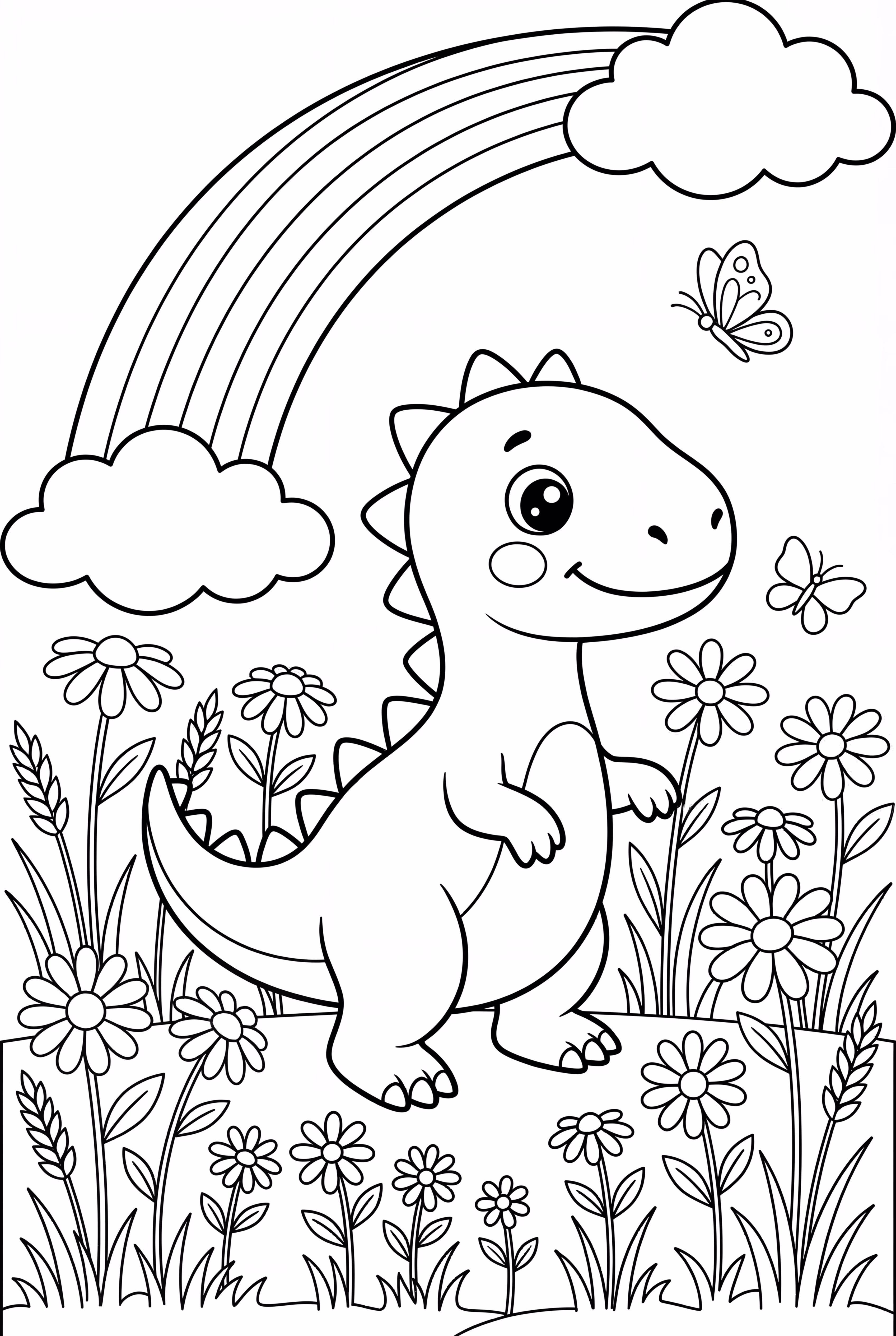 Dinosaur Rainbow Adventure