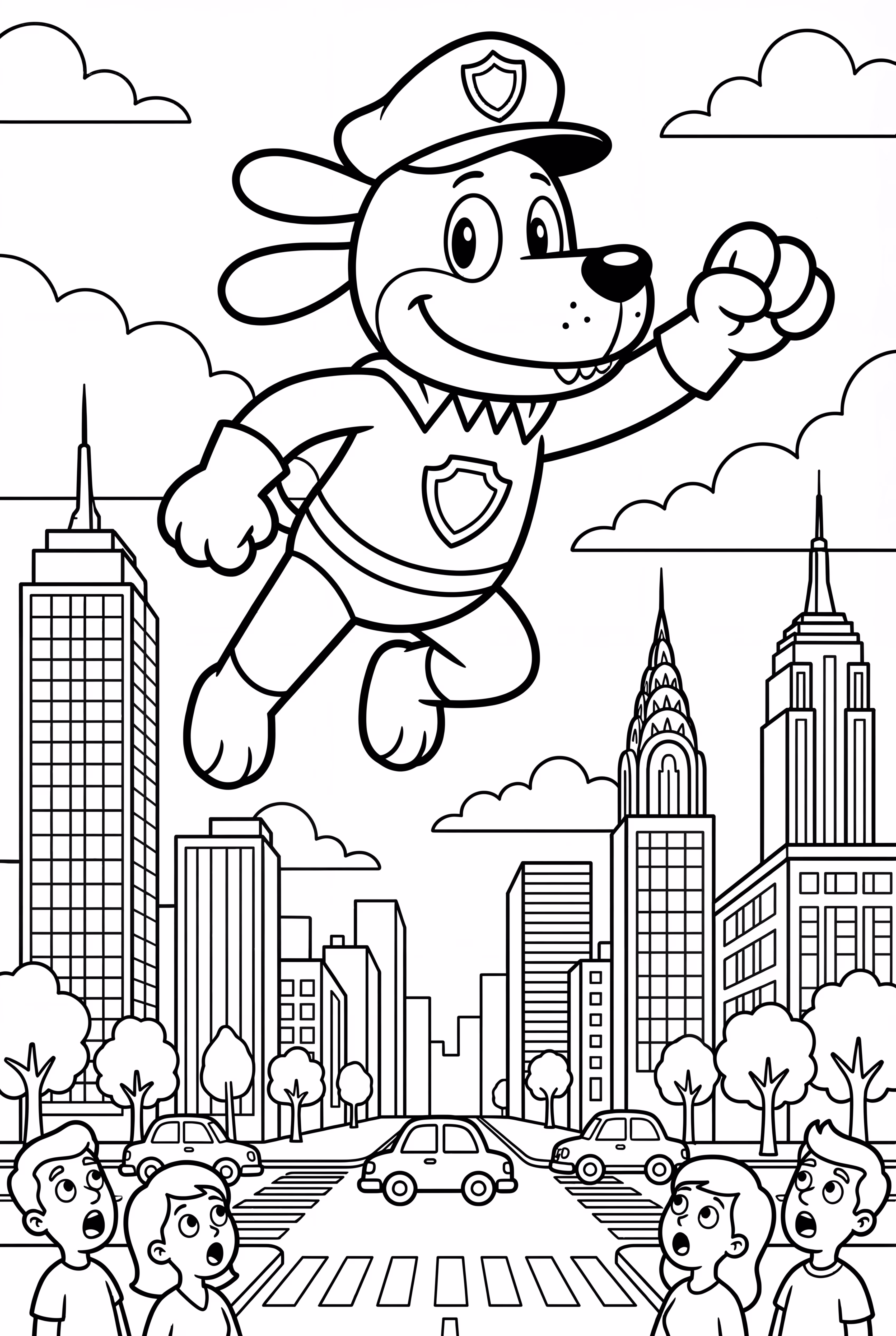 狗狗队长拯救城市