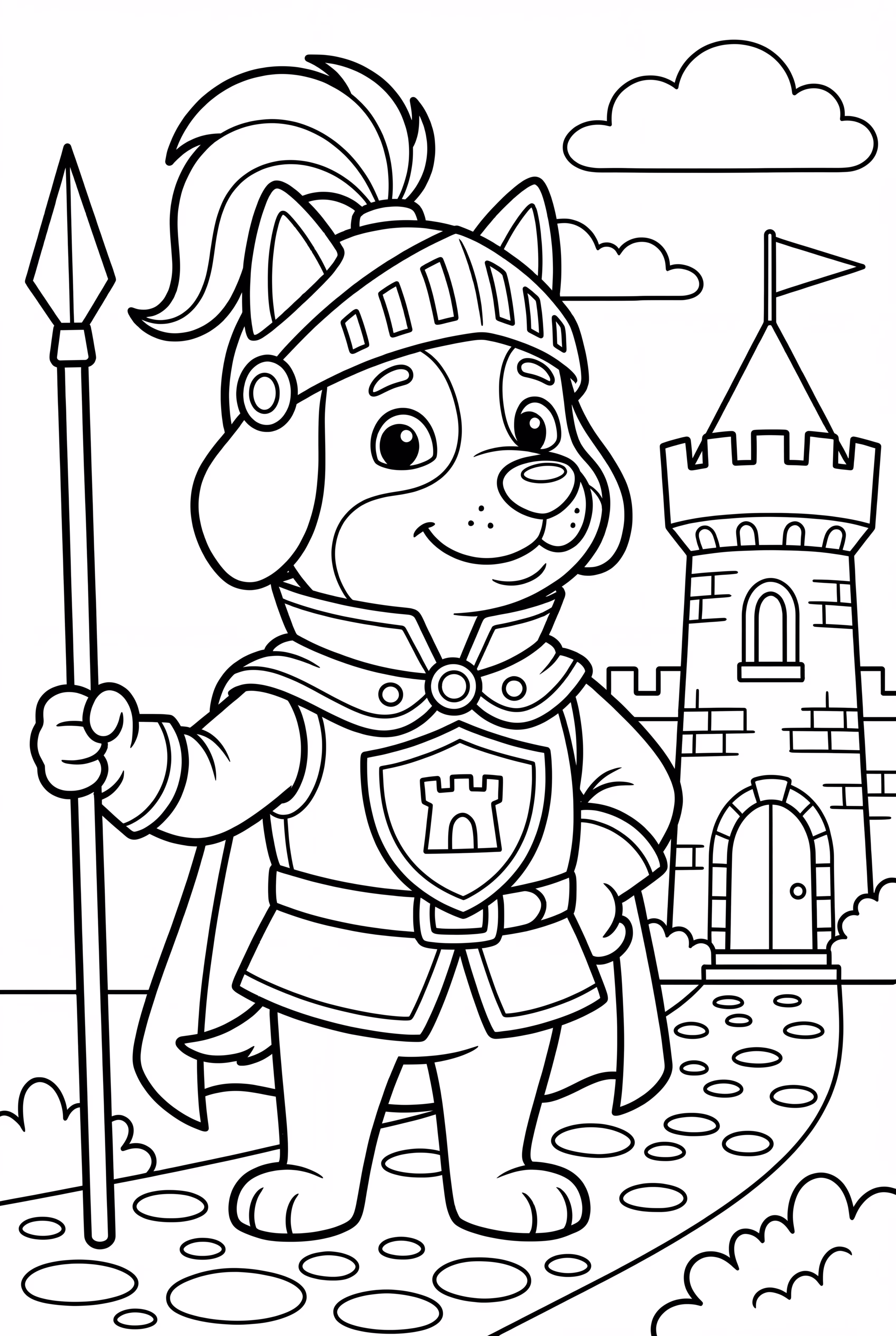 Dog Royal Castle Guard
