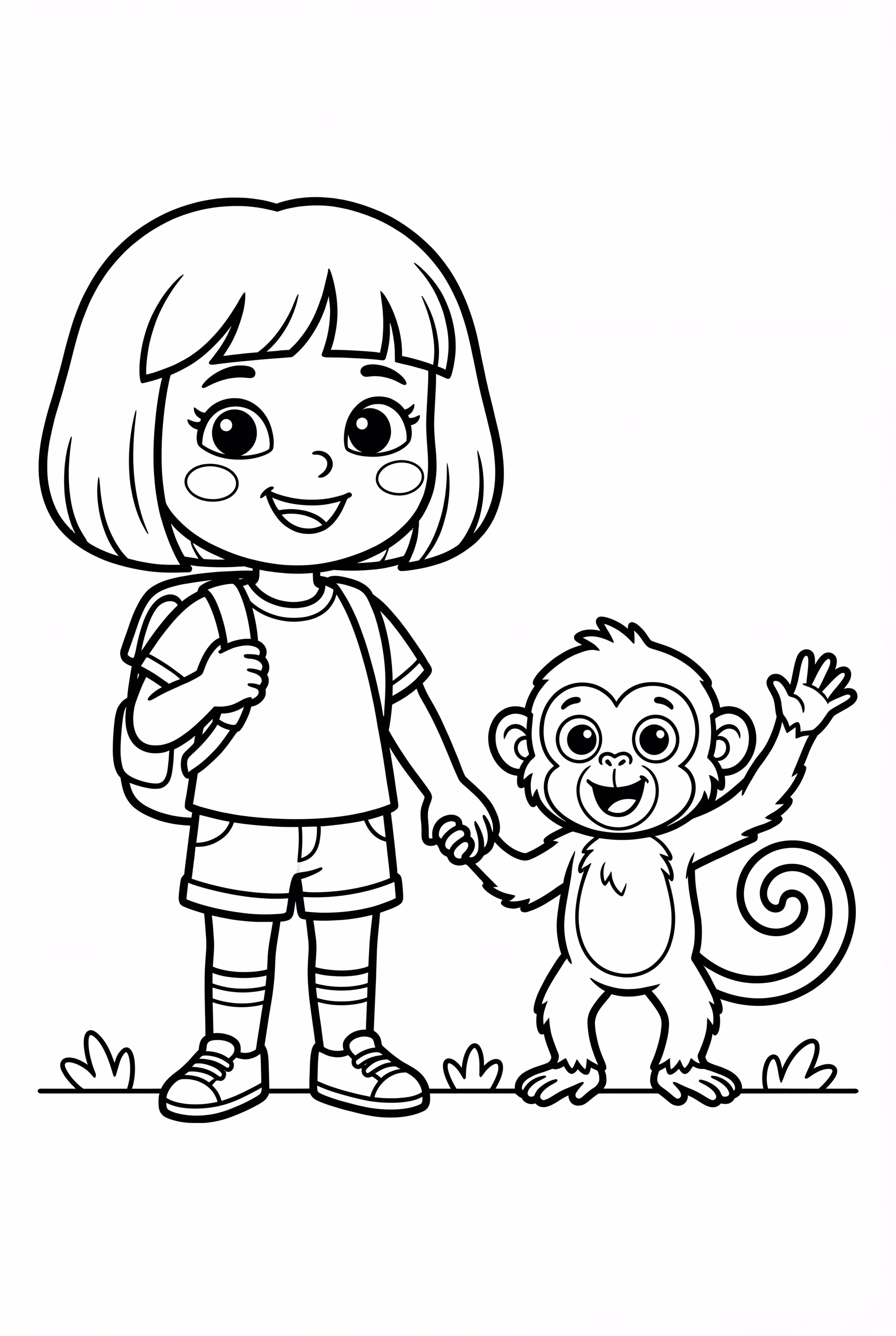 Dora And Boots Crossing The Bridge