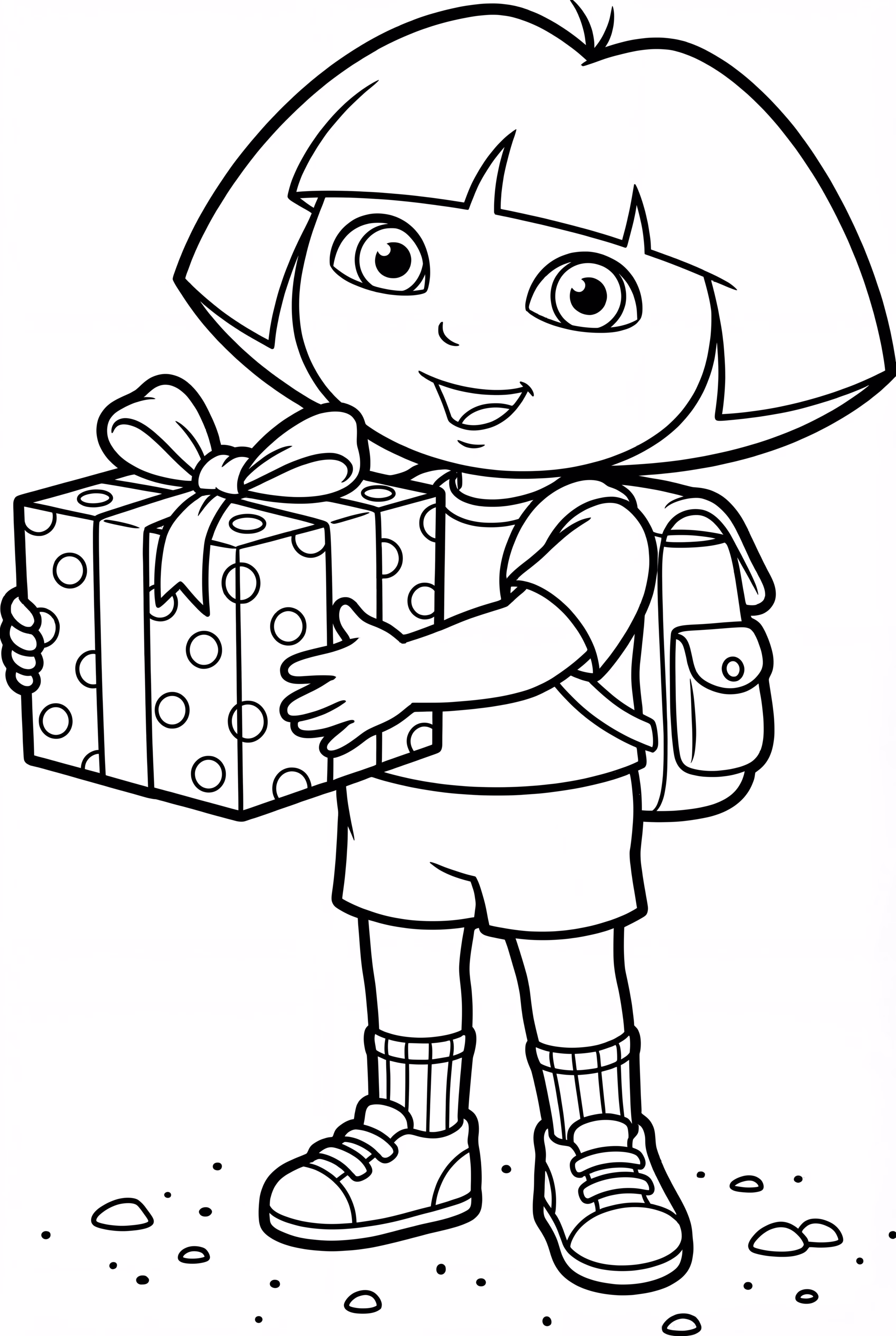 Entrega de Regalos de Navidad de Dora