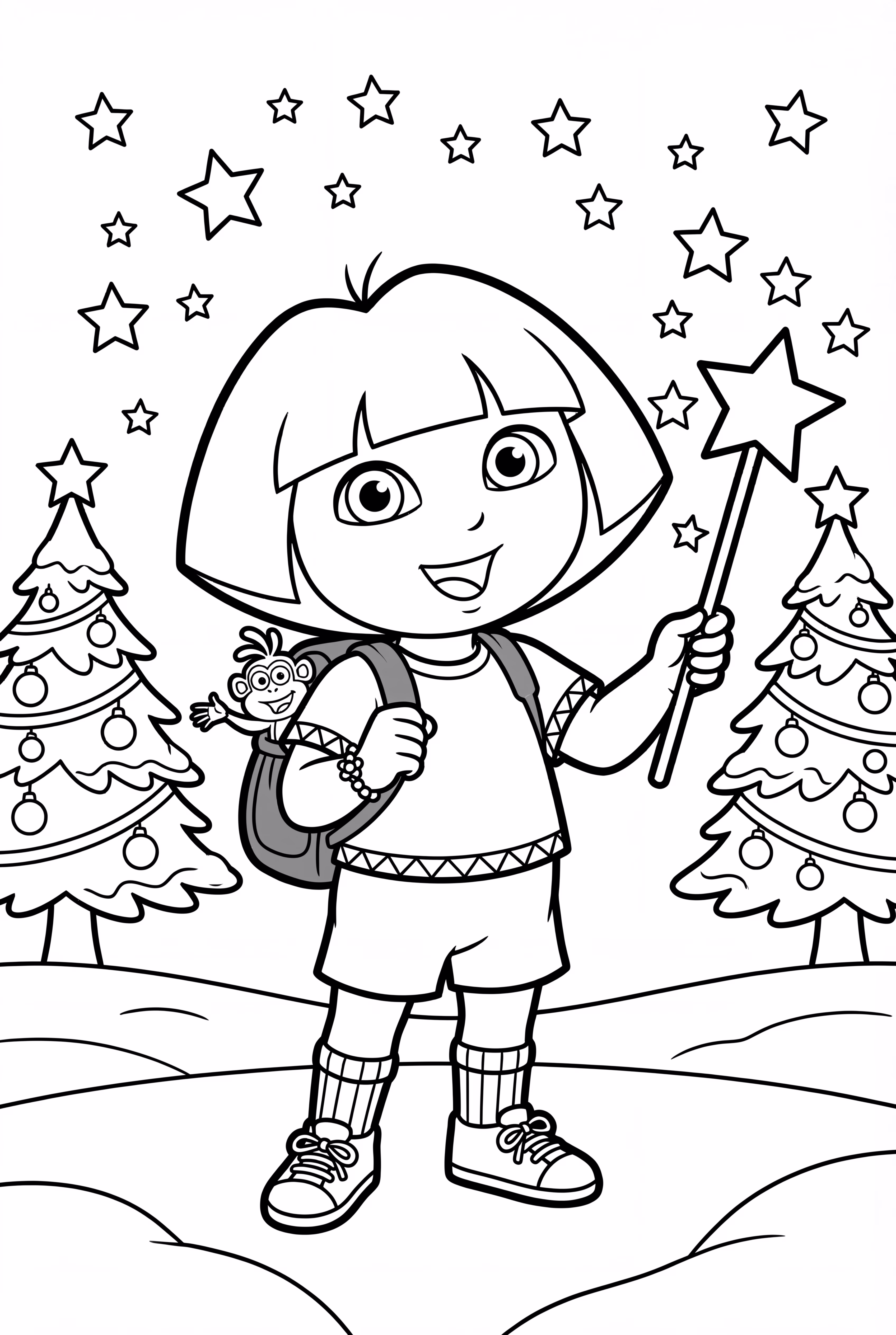 Dora Christmas Star Celebration