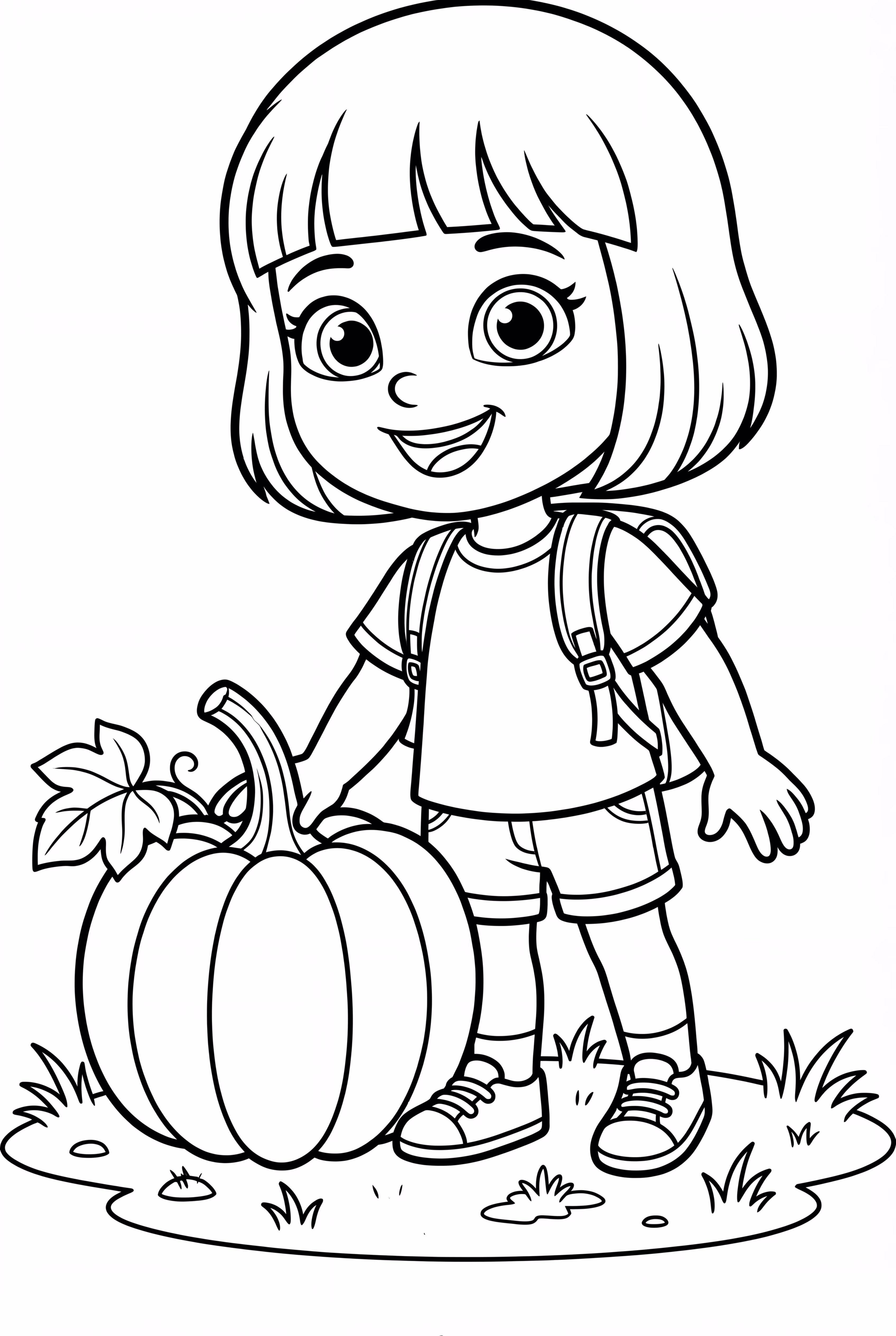 La búsqueda de calabazas de Halloween de Dora