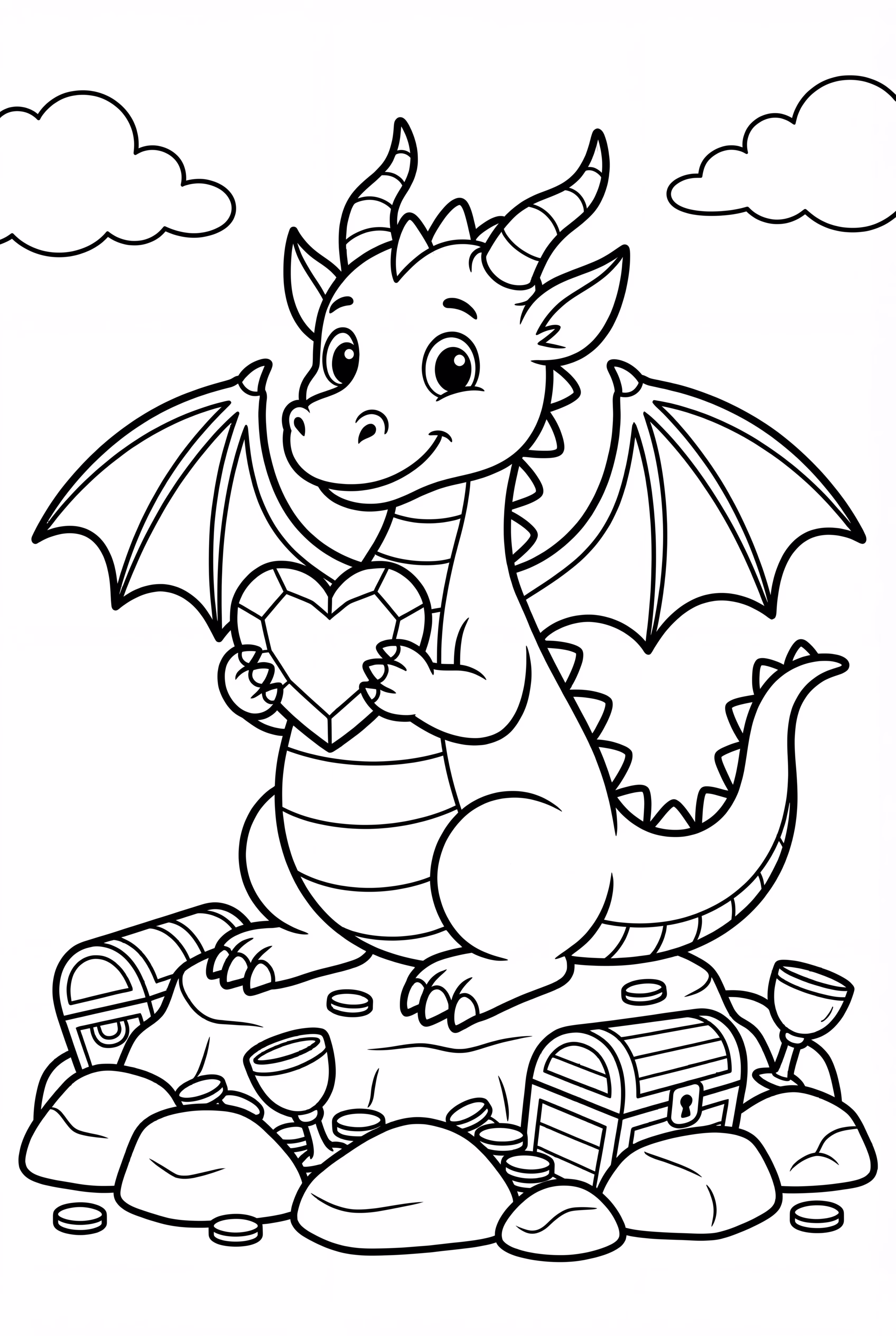 Dragón Custodio del Corazón de Cristal