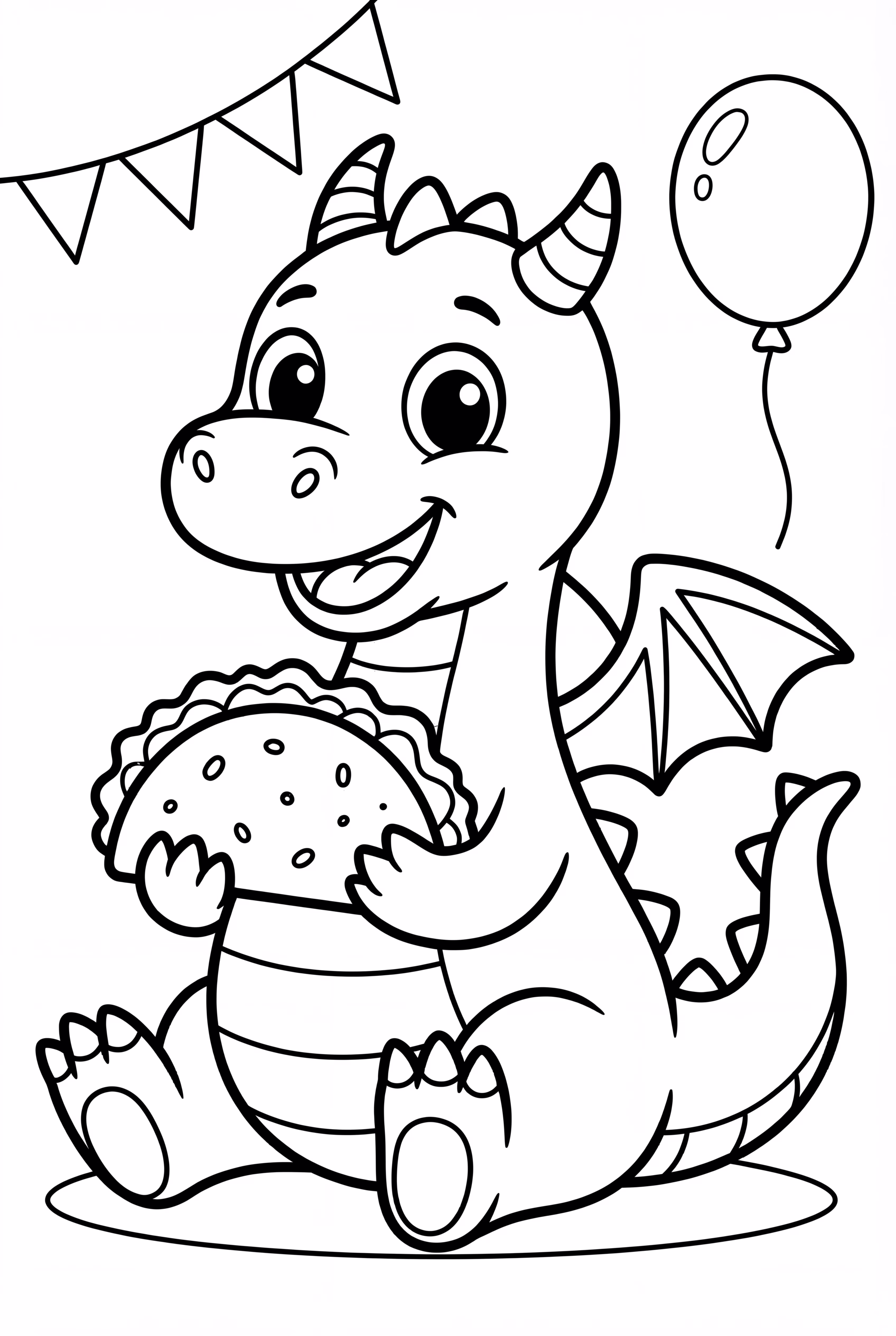 ドラゴンのタコスフィエスタシーン