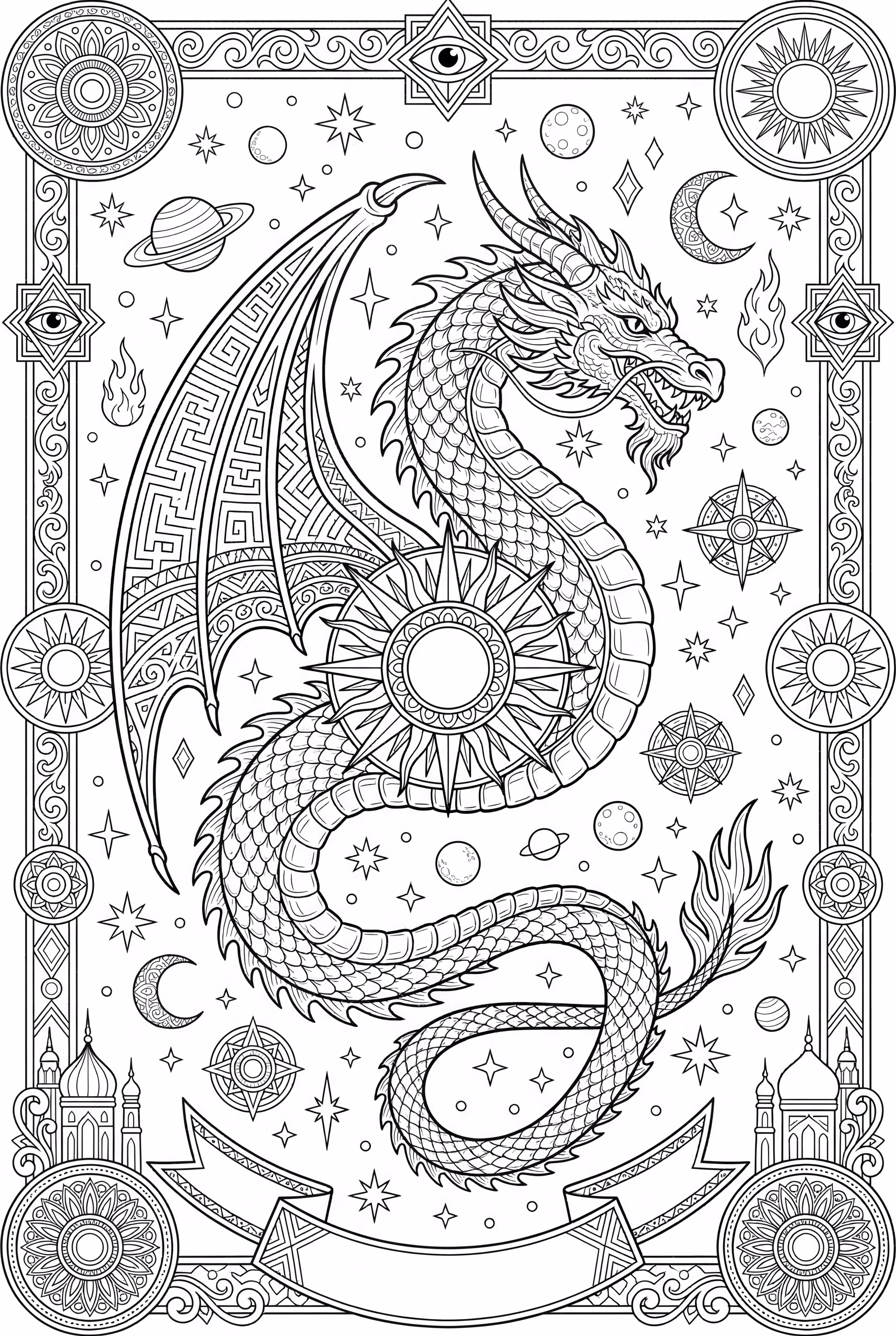 Dragon Mandala Universe-2