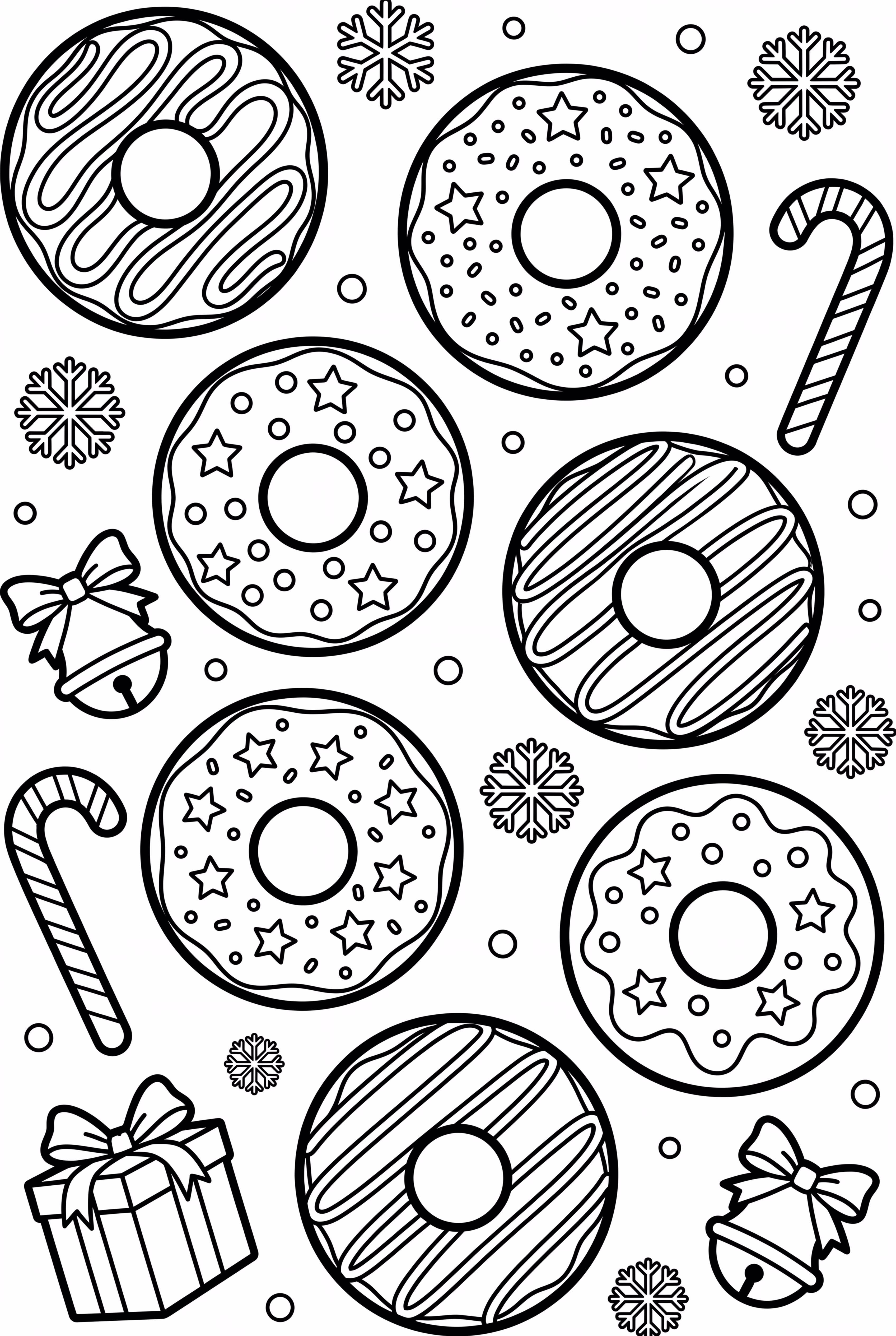Dunkin Donuts Holiday Theme Donuts