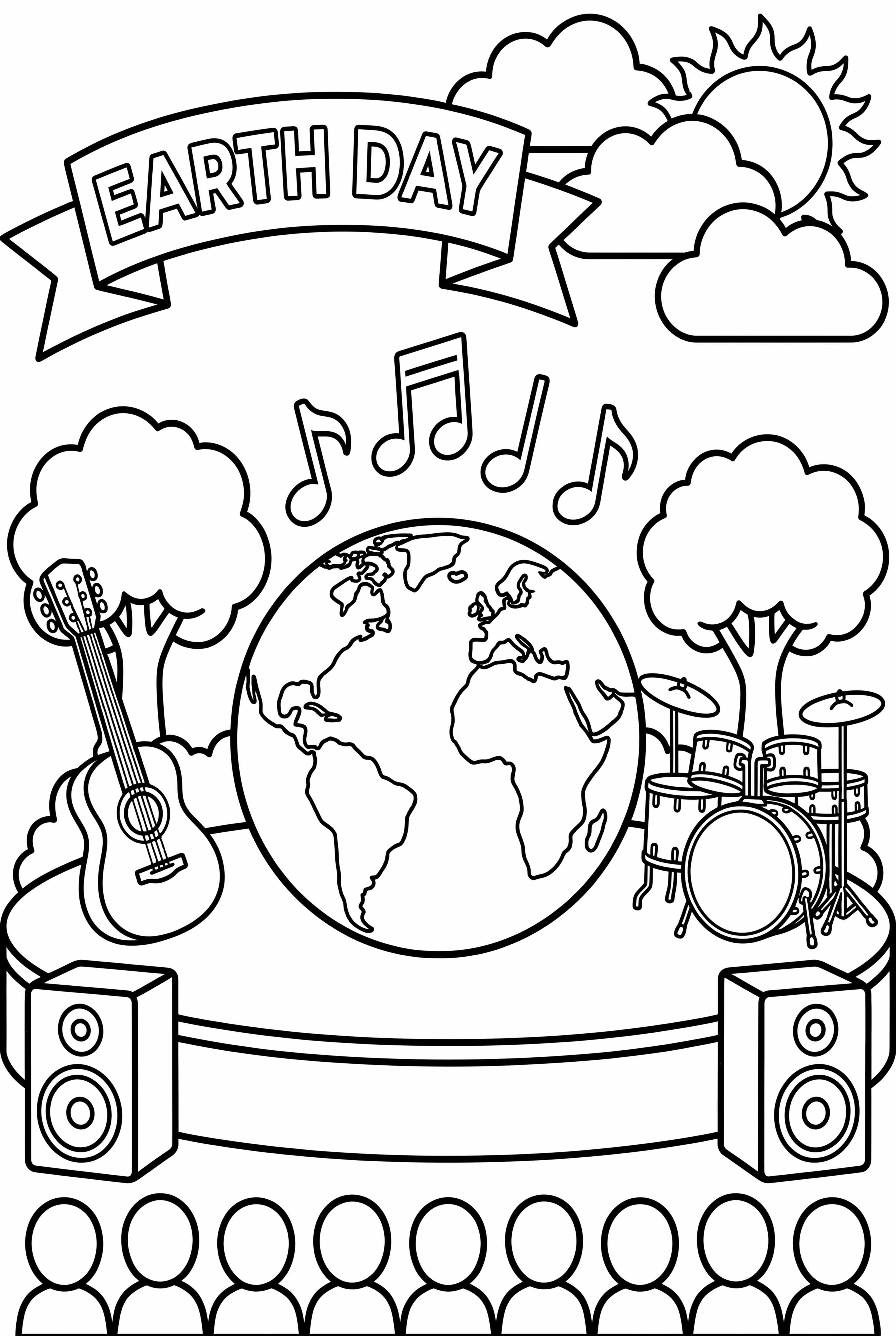 Earth Day Earth Day Concert Stage