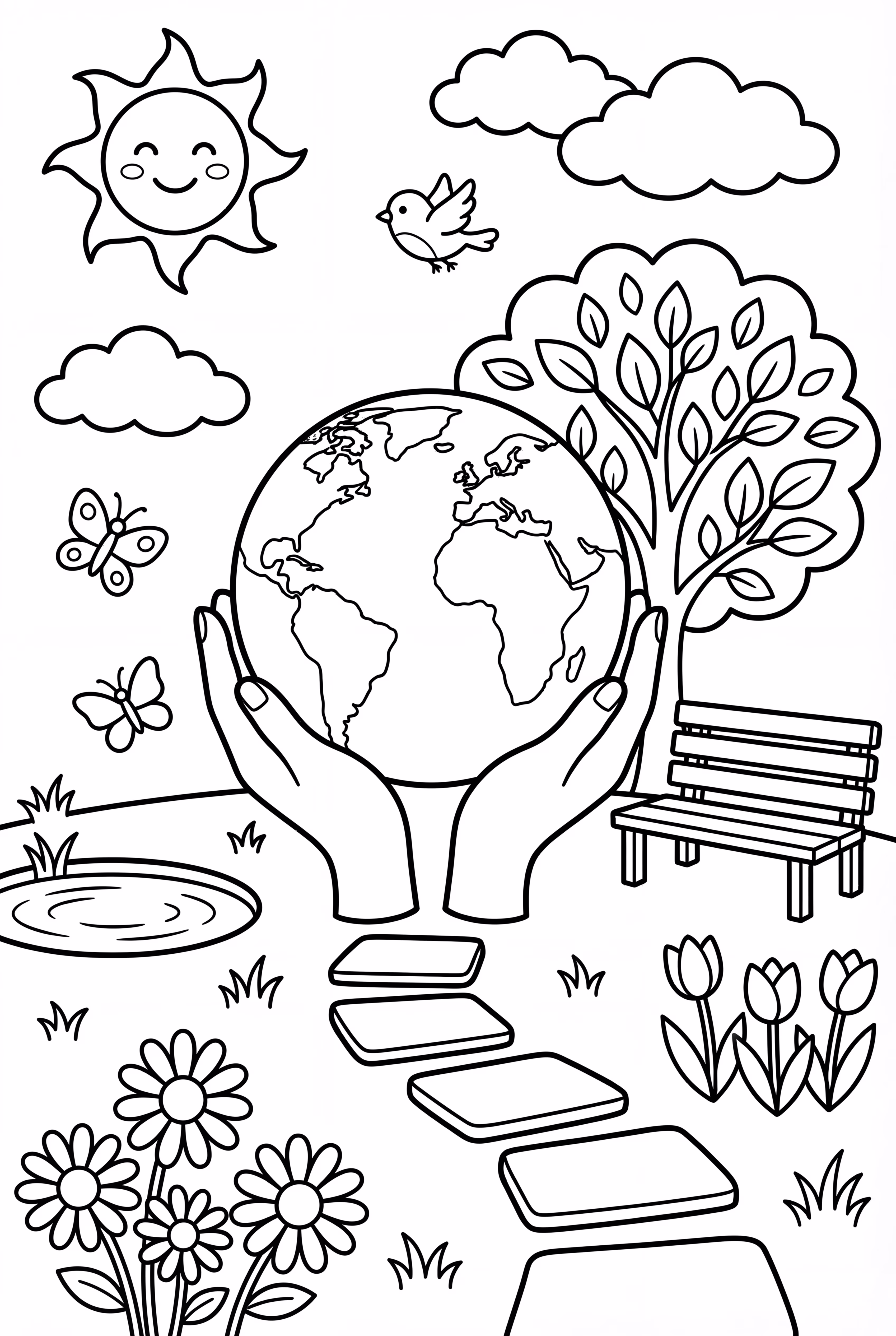 Earth Day Earth Day Meditation Garden