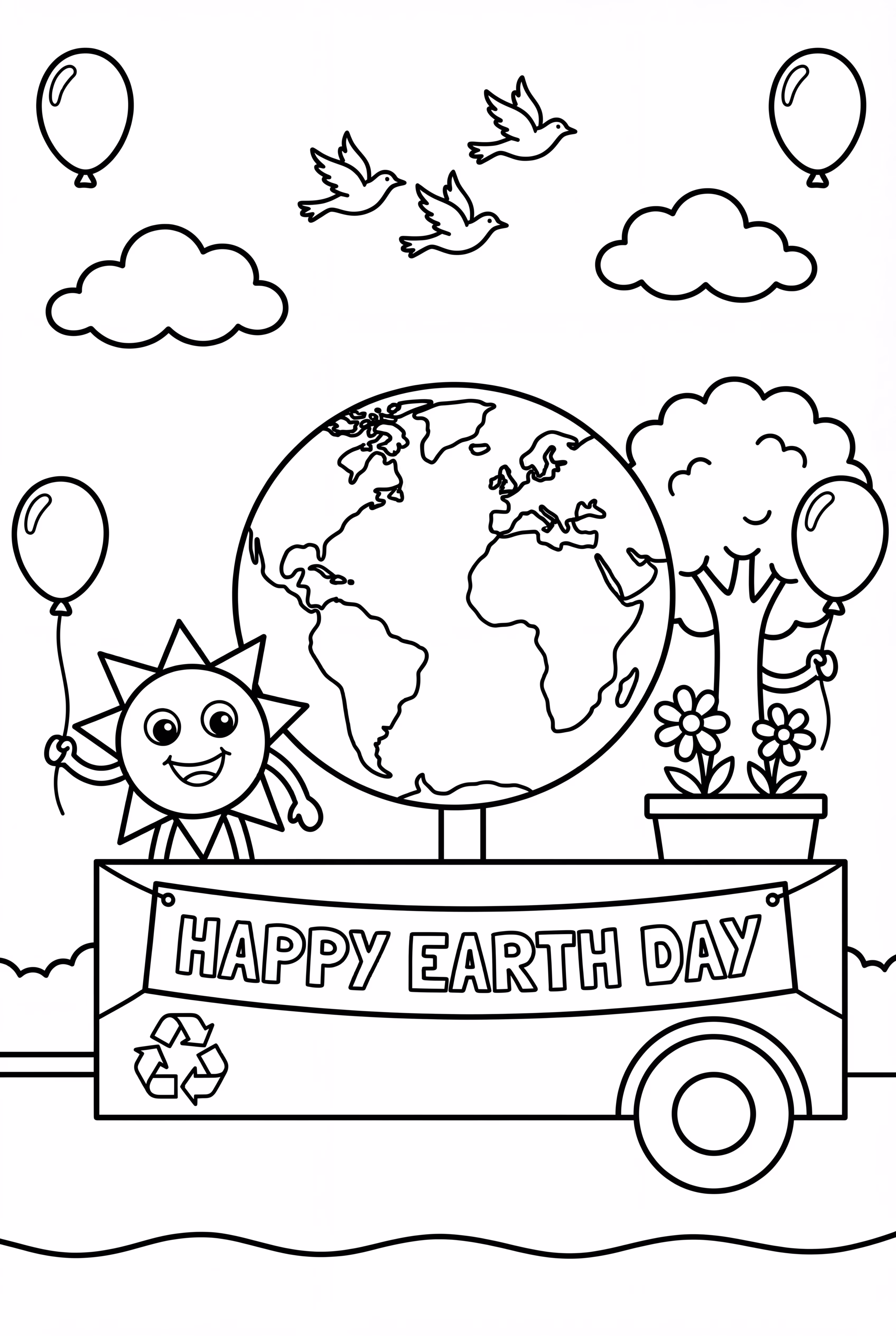 Earth Day Earth Day Parade Float