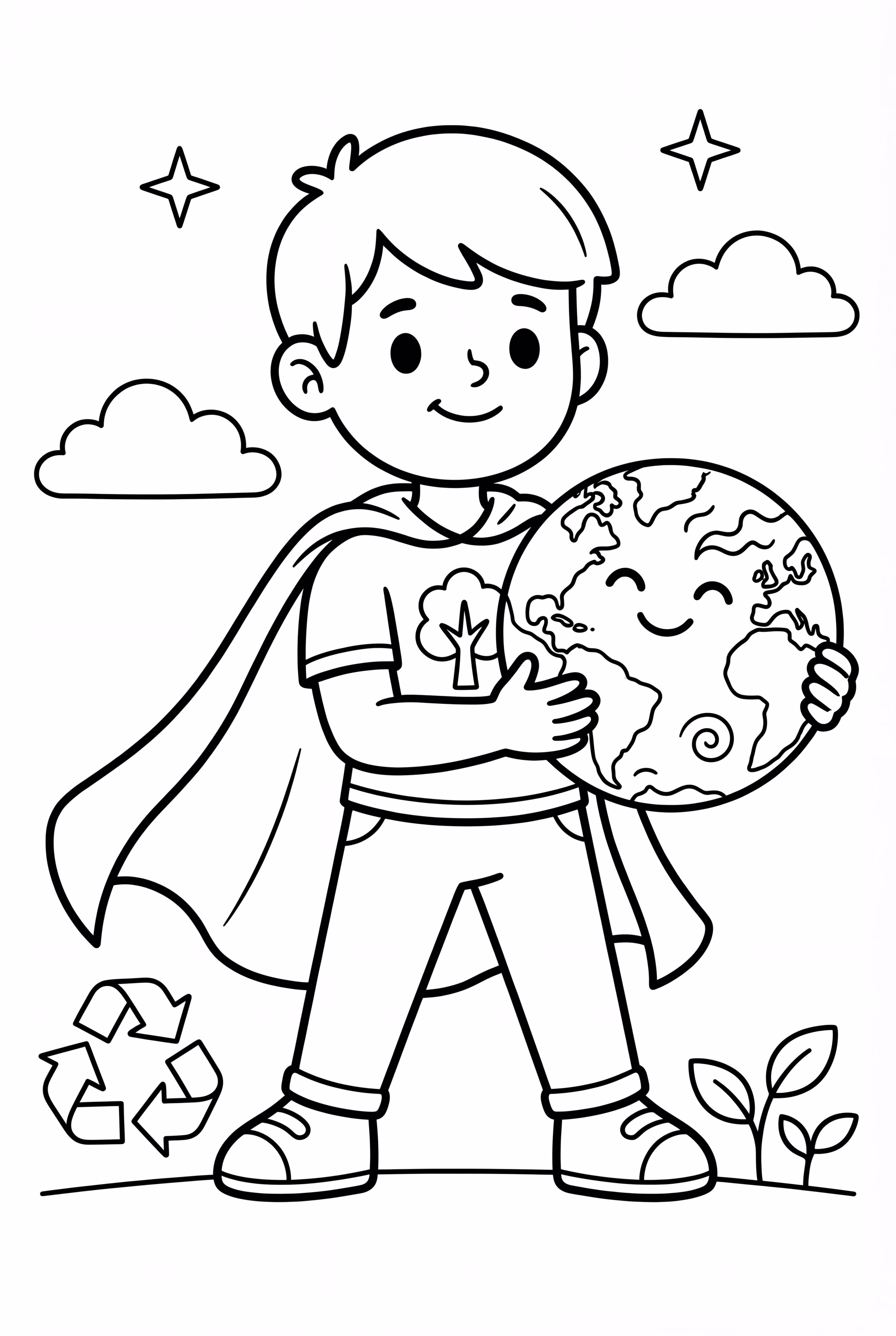 Earth Day Earth Day Superhero Rescue