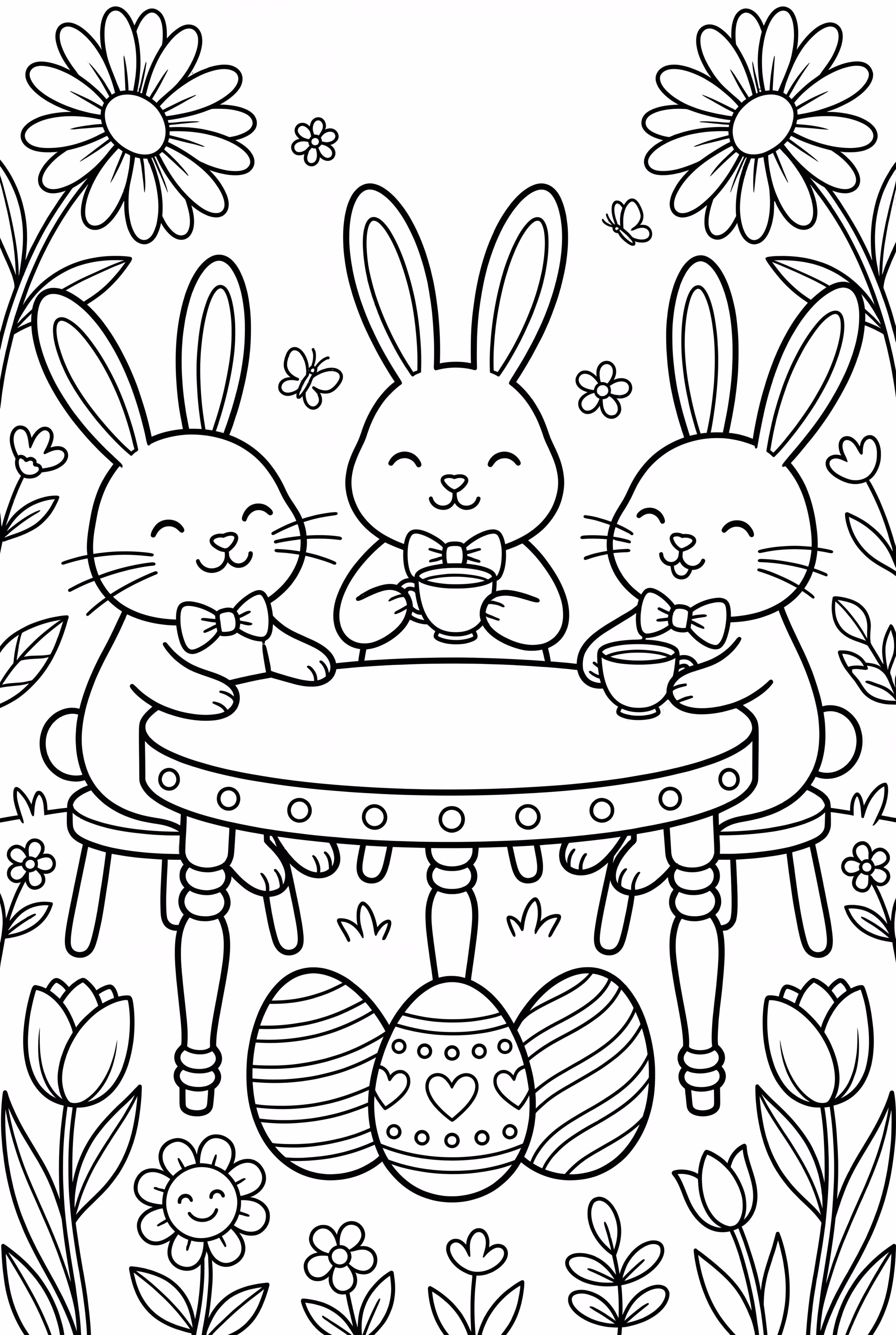 Easter Bunny Garden Party