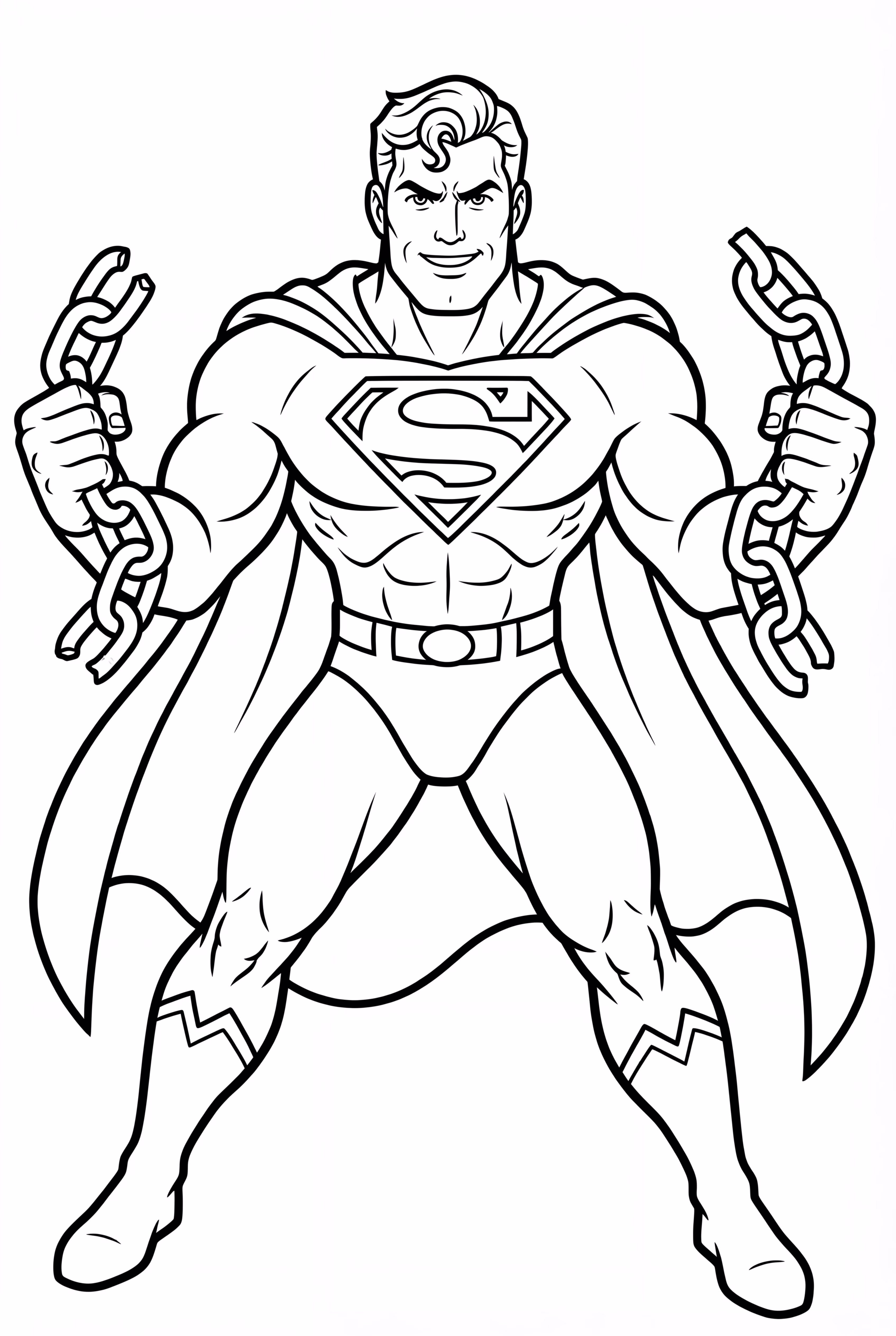 Easy Superman Breaking Chains