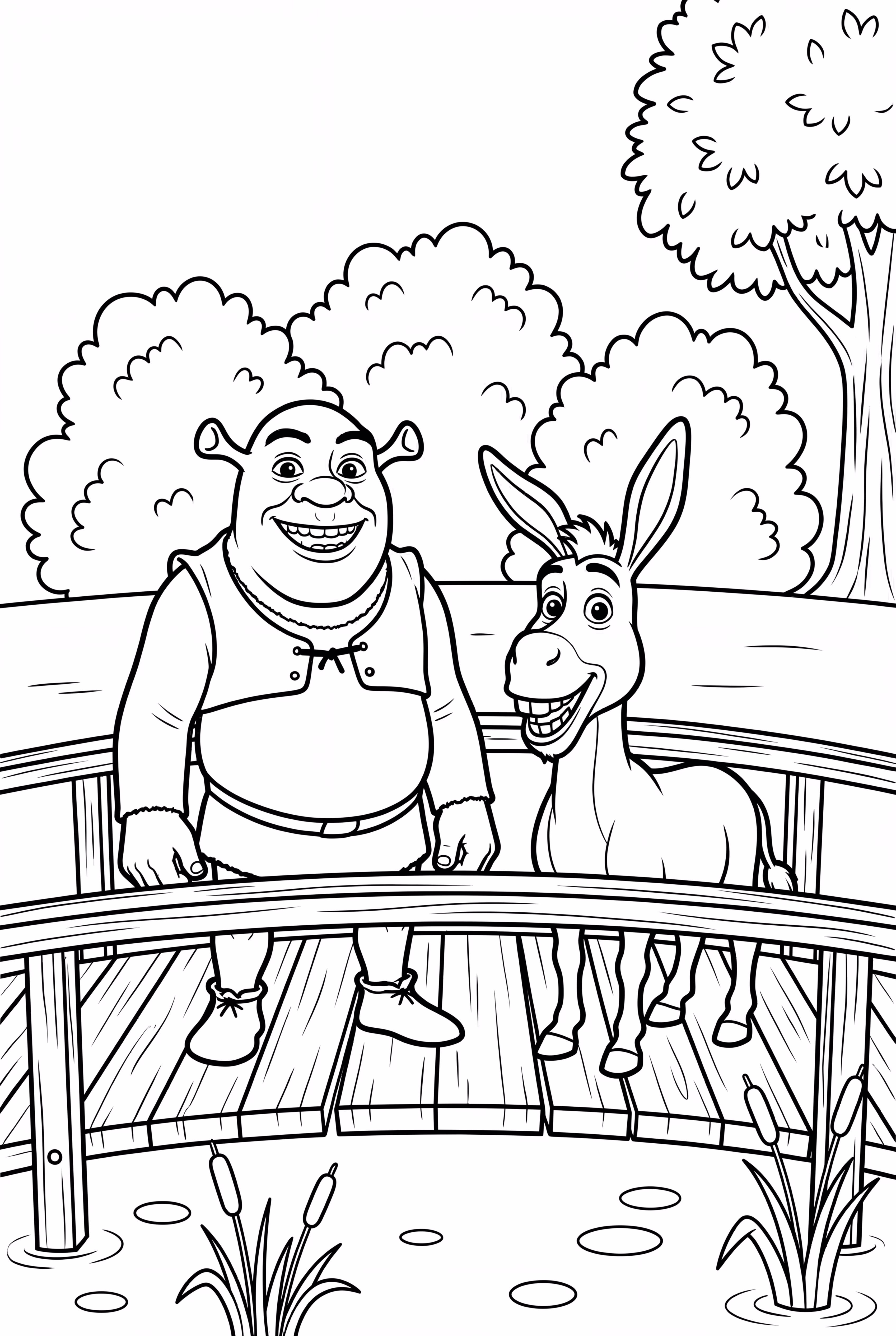 Facile à Dessiner Shrek