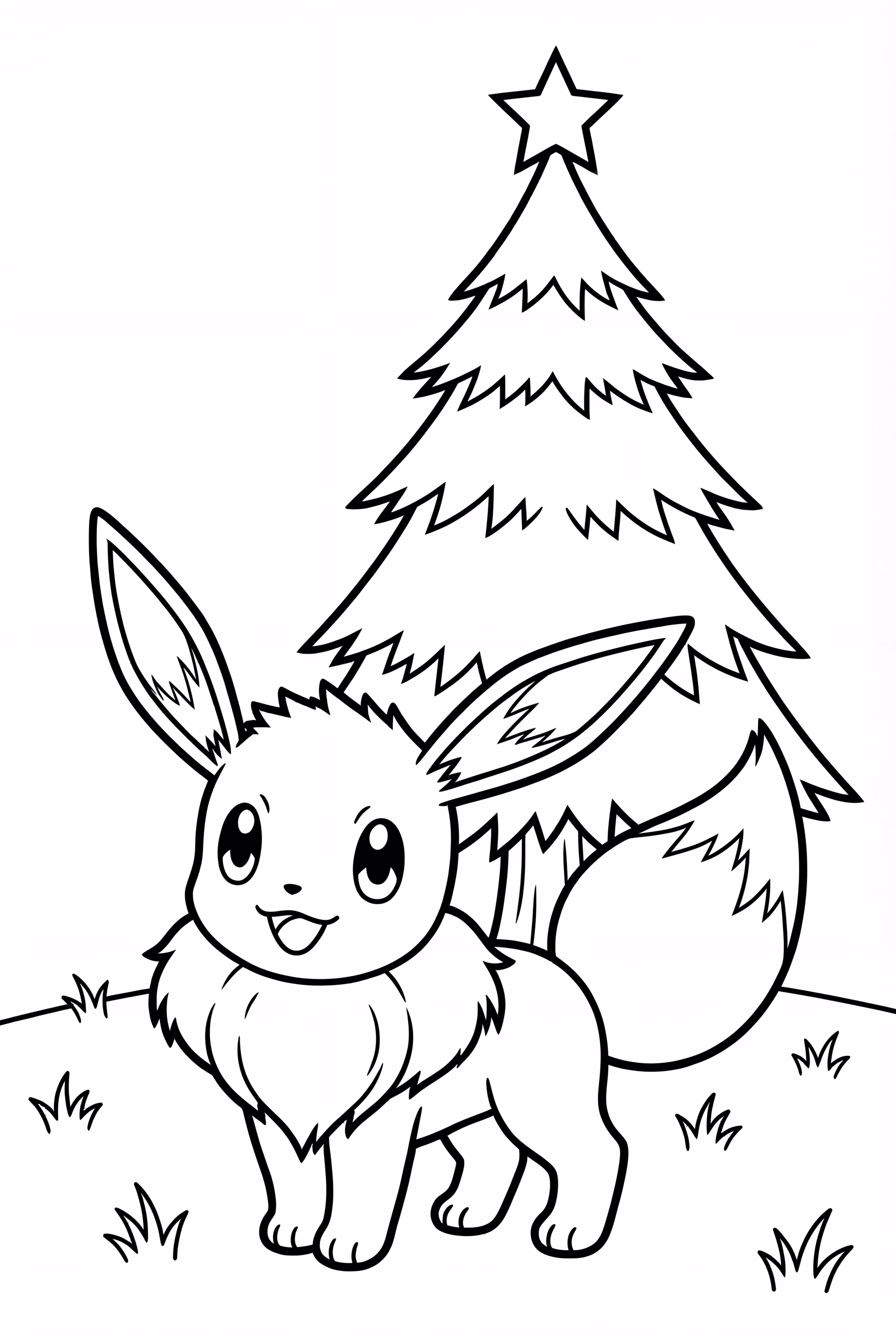 イーブイのクリスマスツリー飾り