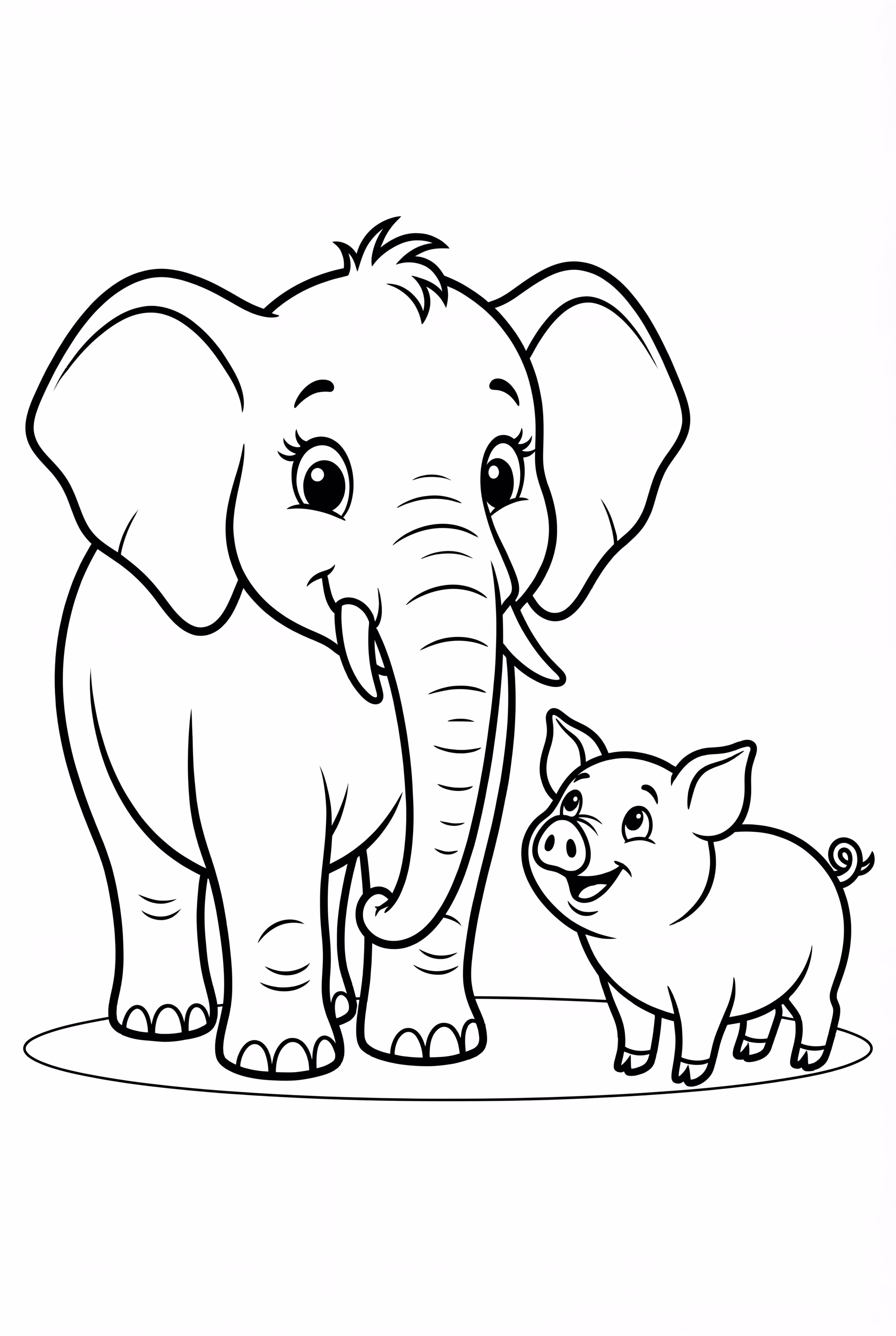 Elefante e Porquinho