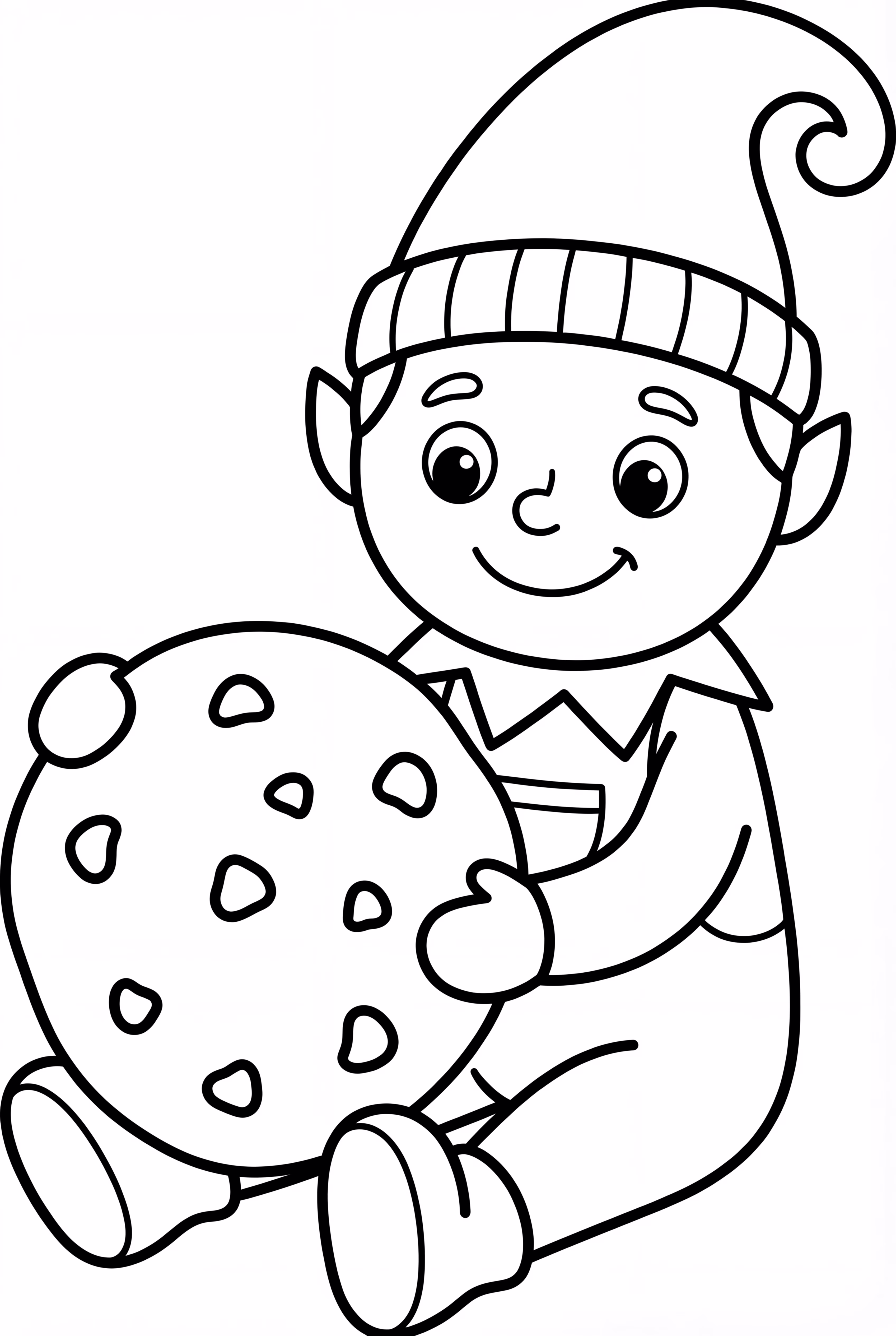 Elf On The Shelf And A Cookie