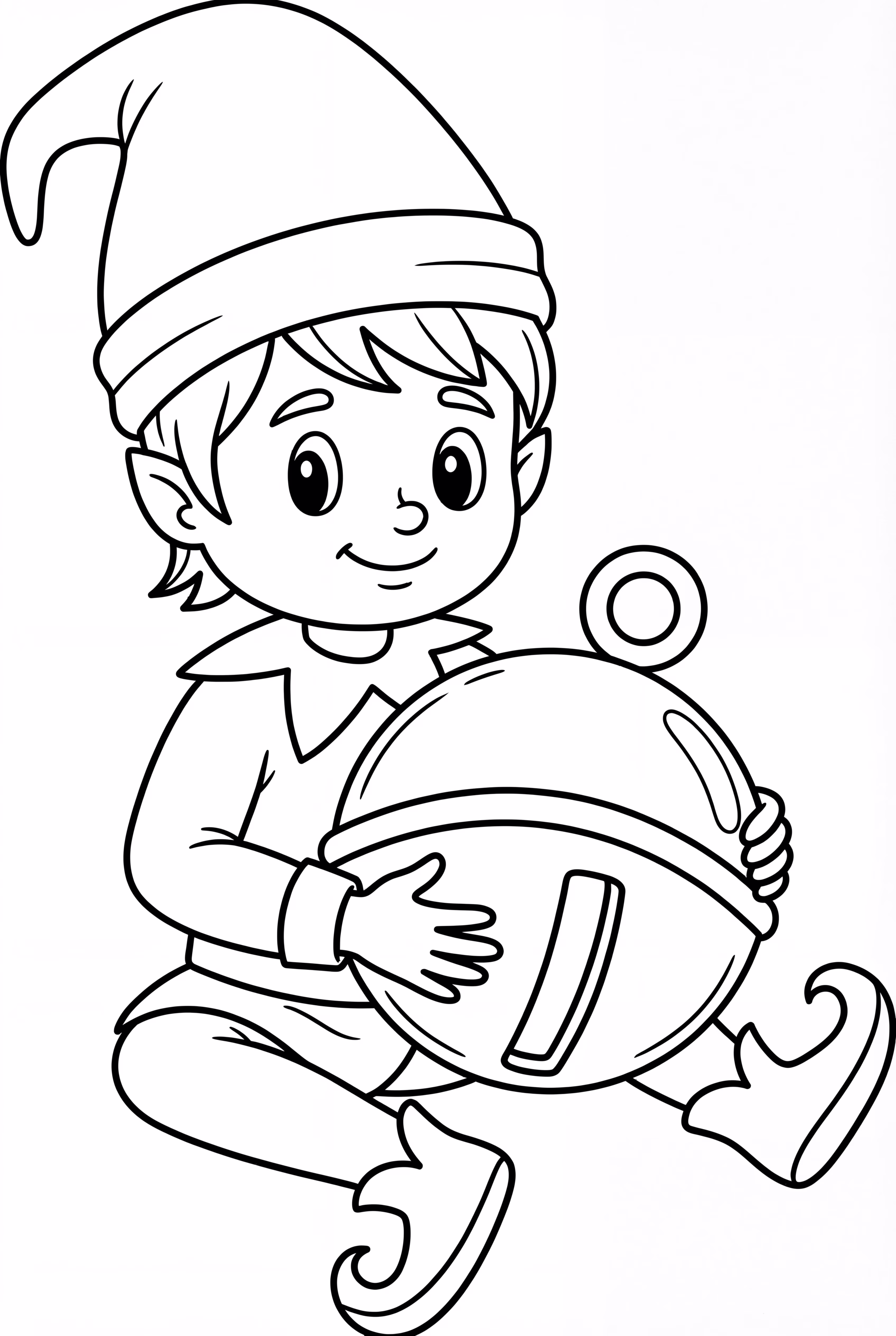 Elf On The Shelf With A Jingle Bell