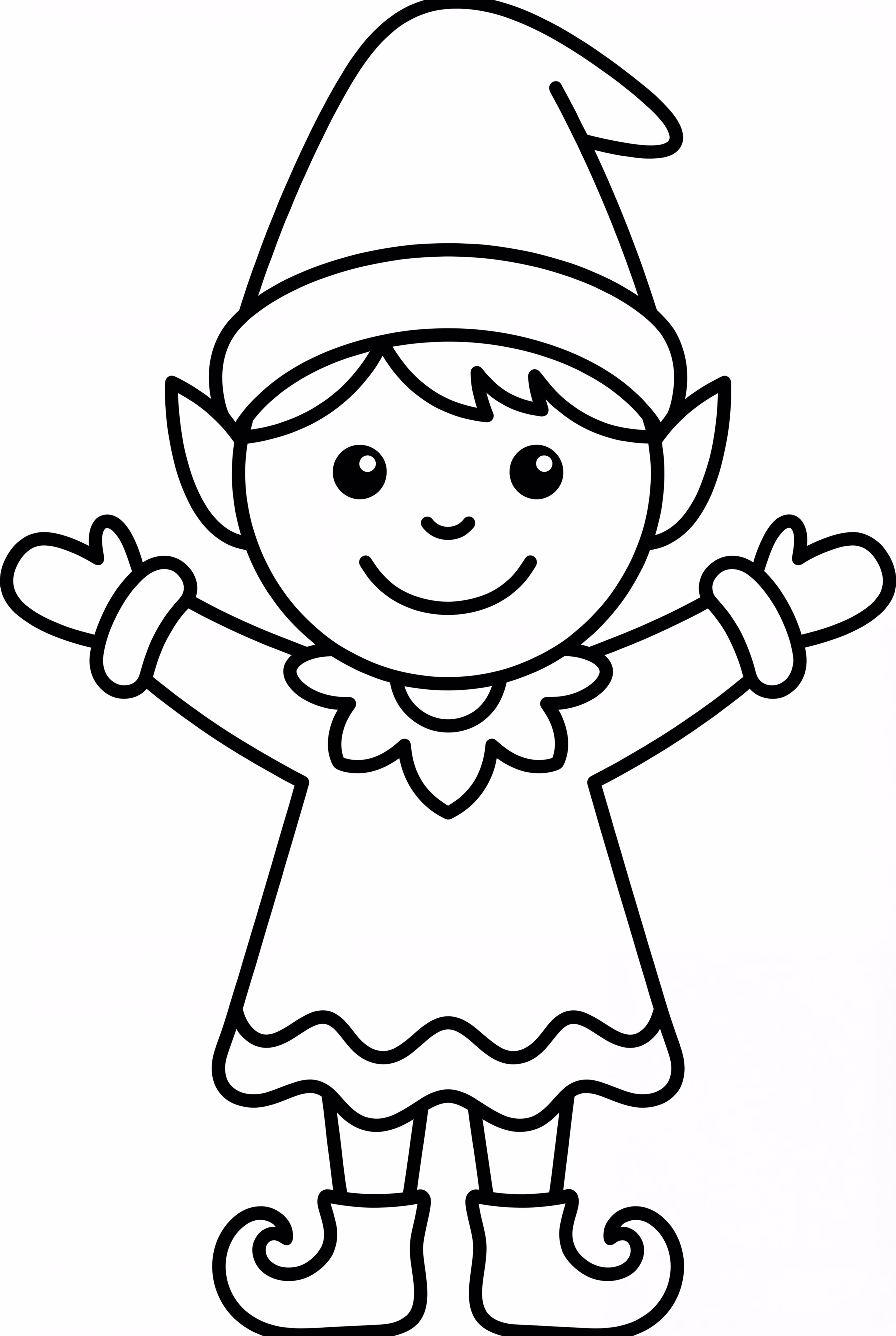 Elf with a Big Pointy Hat