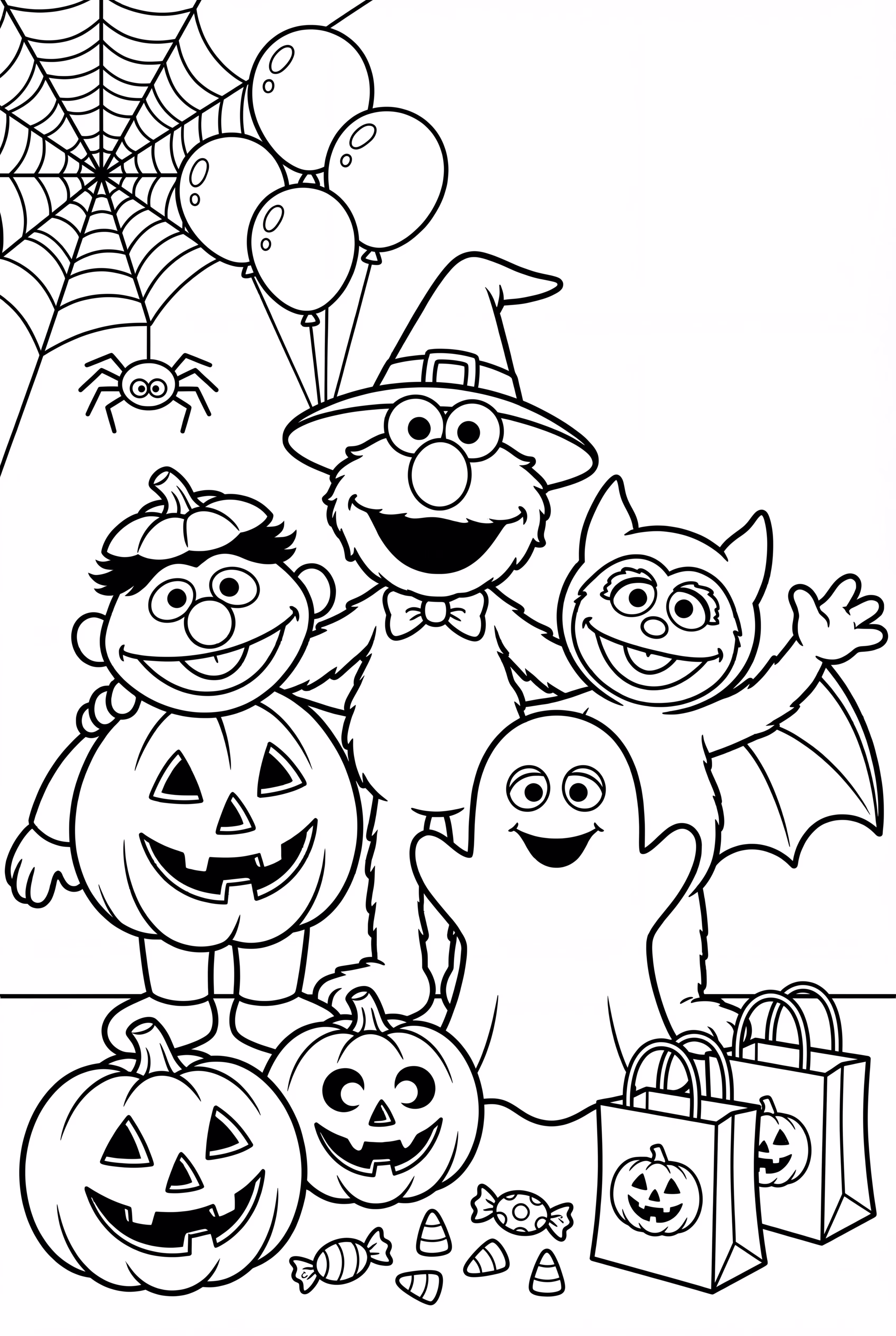 Elmo’s Halloween Costume Party