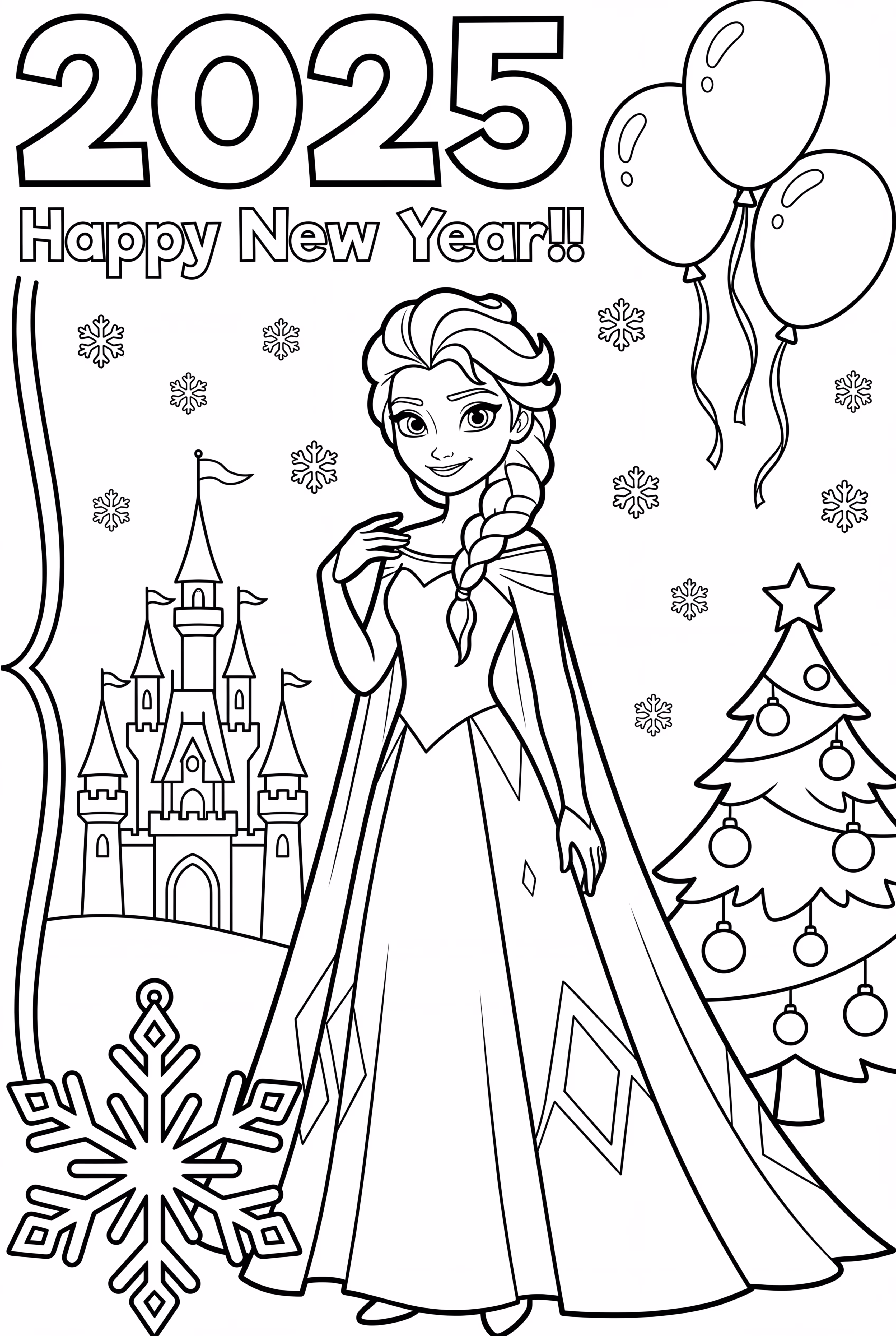 Elsa 2025 Feliz Año Nuevo