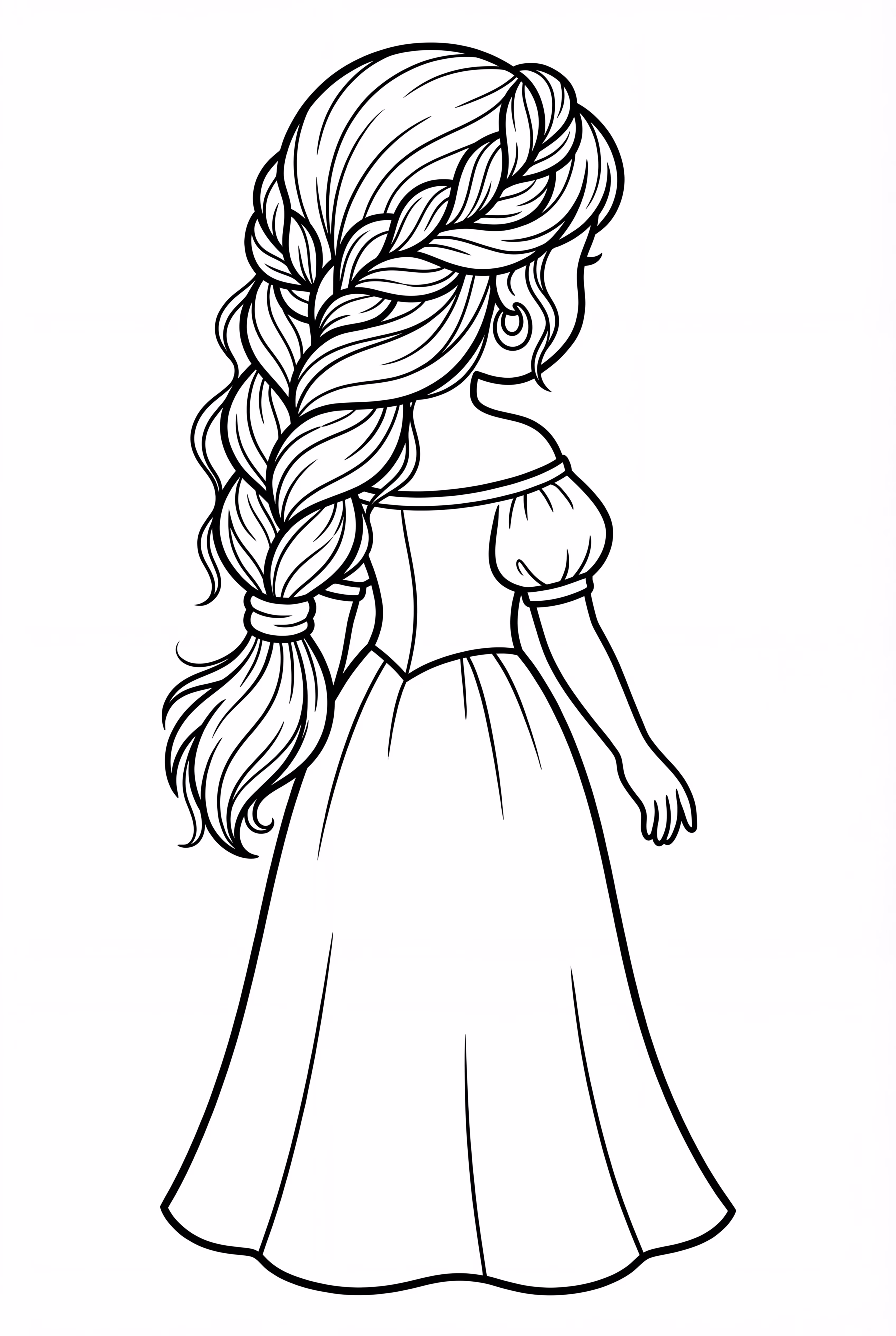 Elsa Tressant Ses Cheveux Brillants