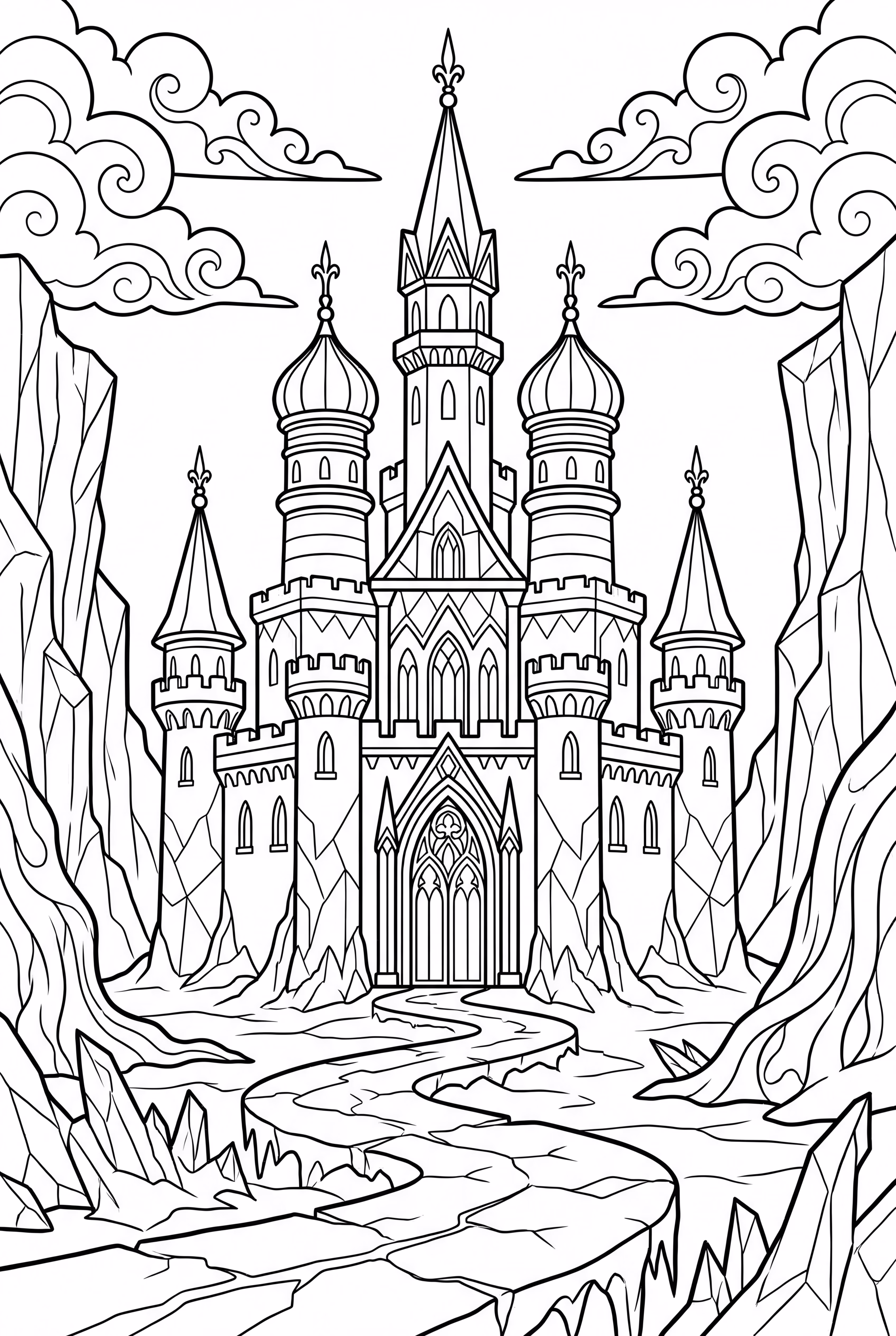 Elsa Castle Ice Palace