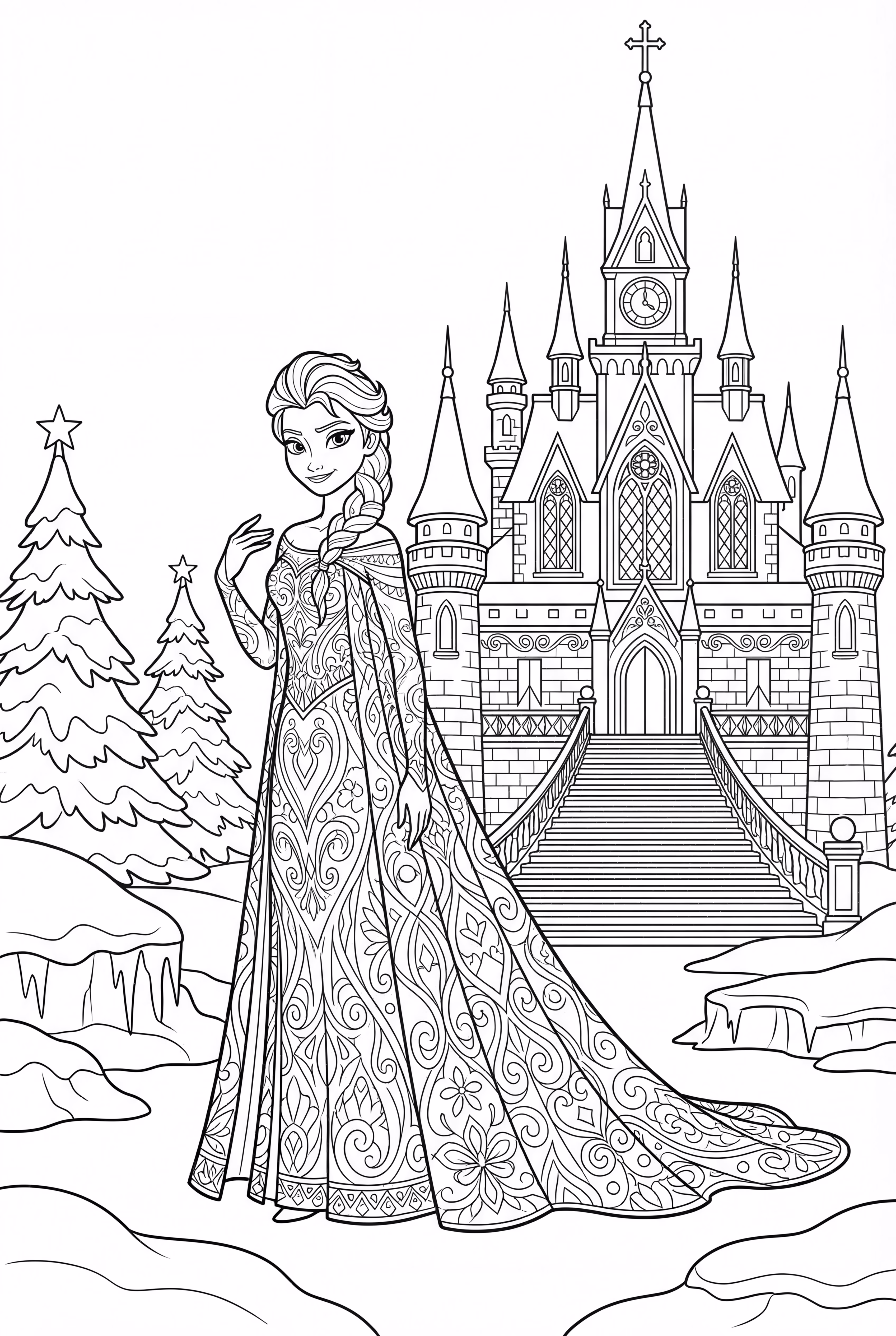 Les Pouvoirs Glacials d'Elsa en Action