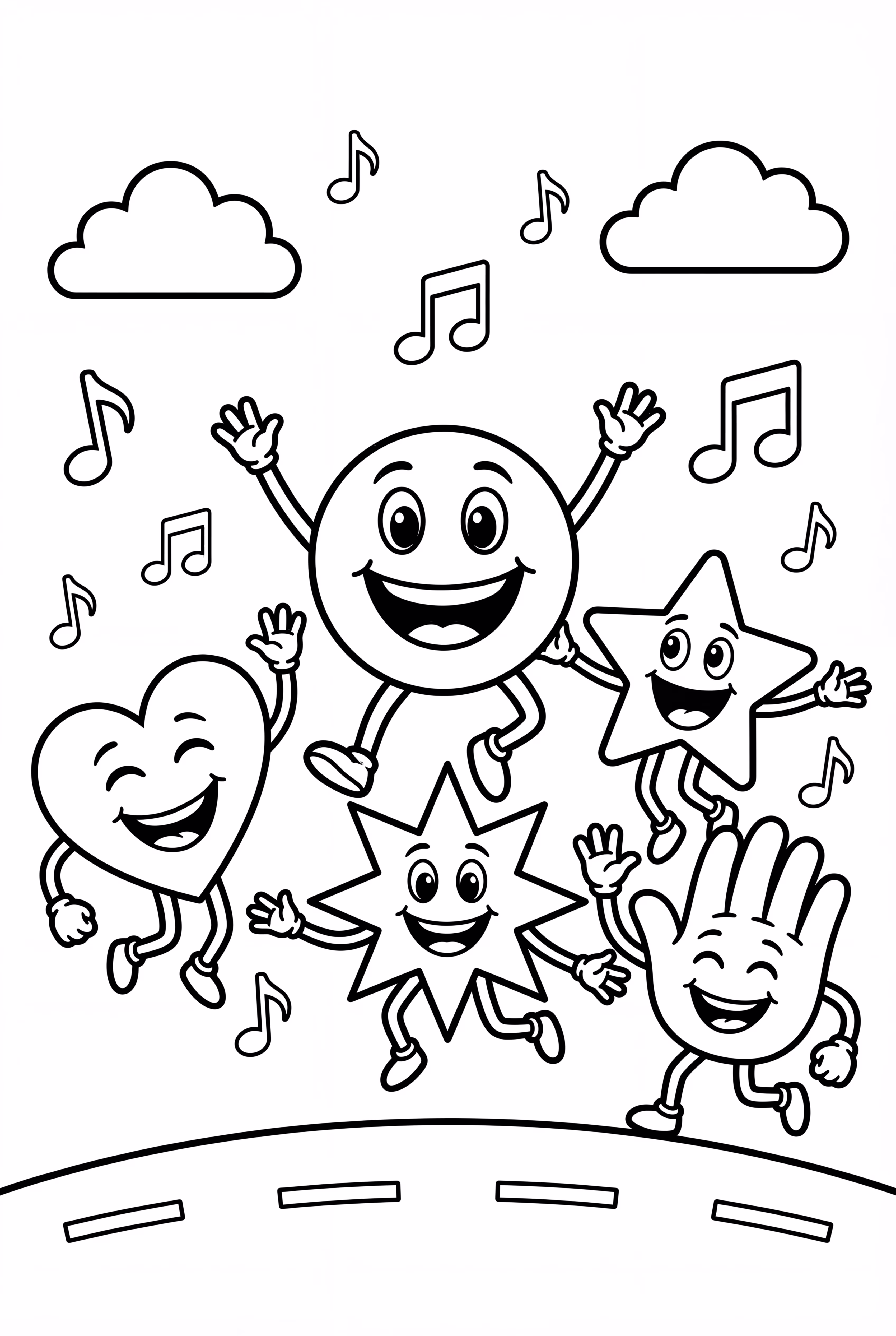 Emoji Movie Characters Dancing