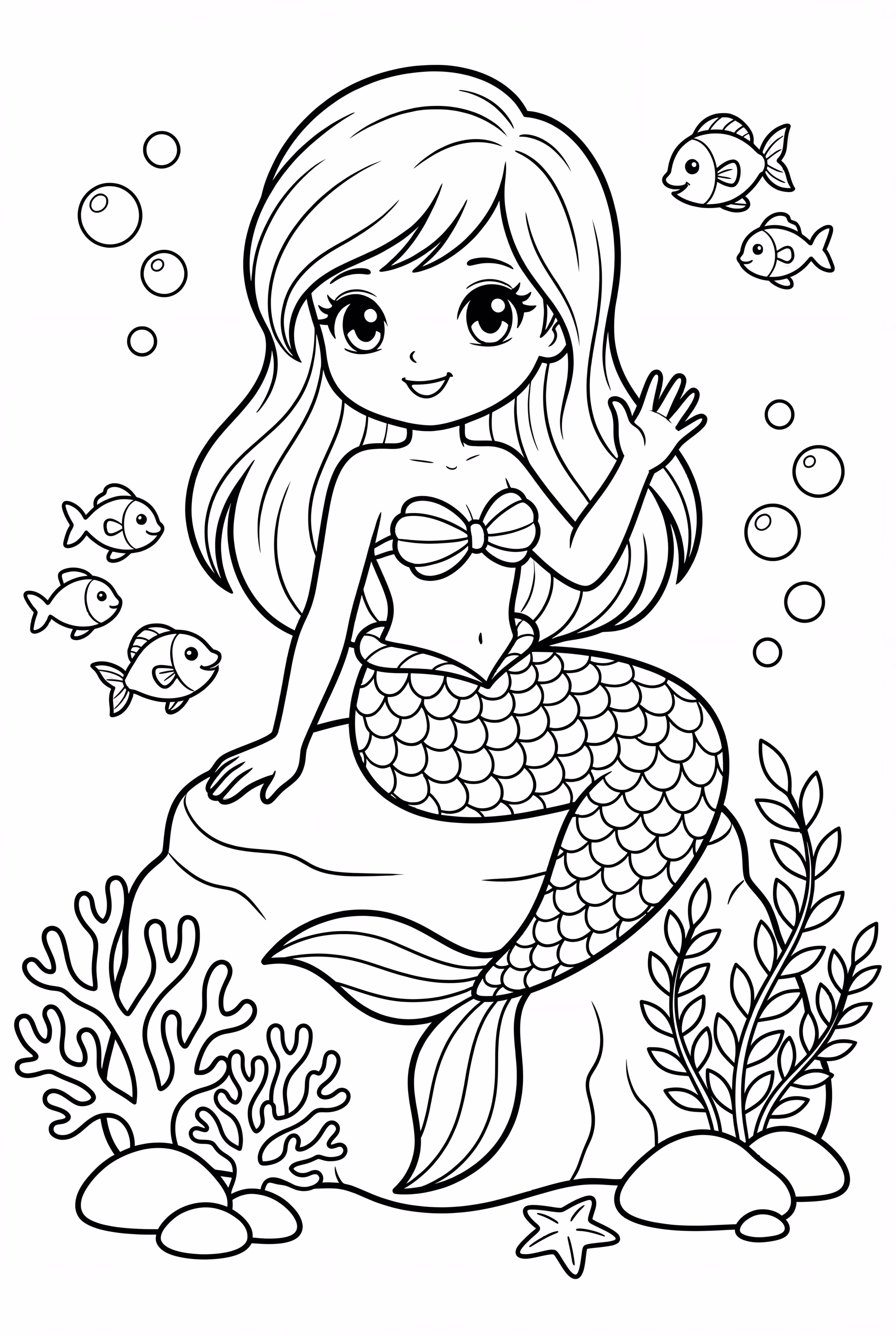 Enchanted Beautiful Mermaid