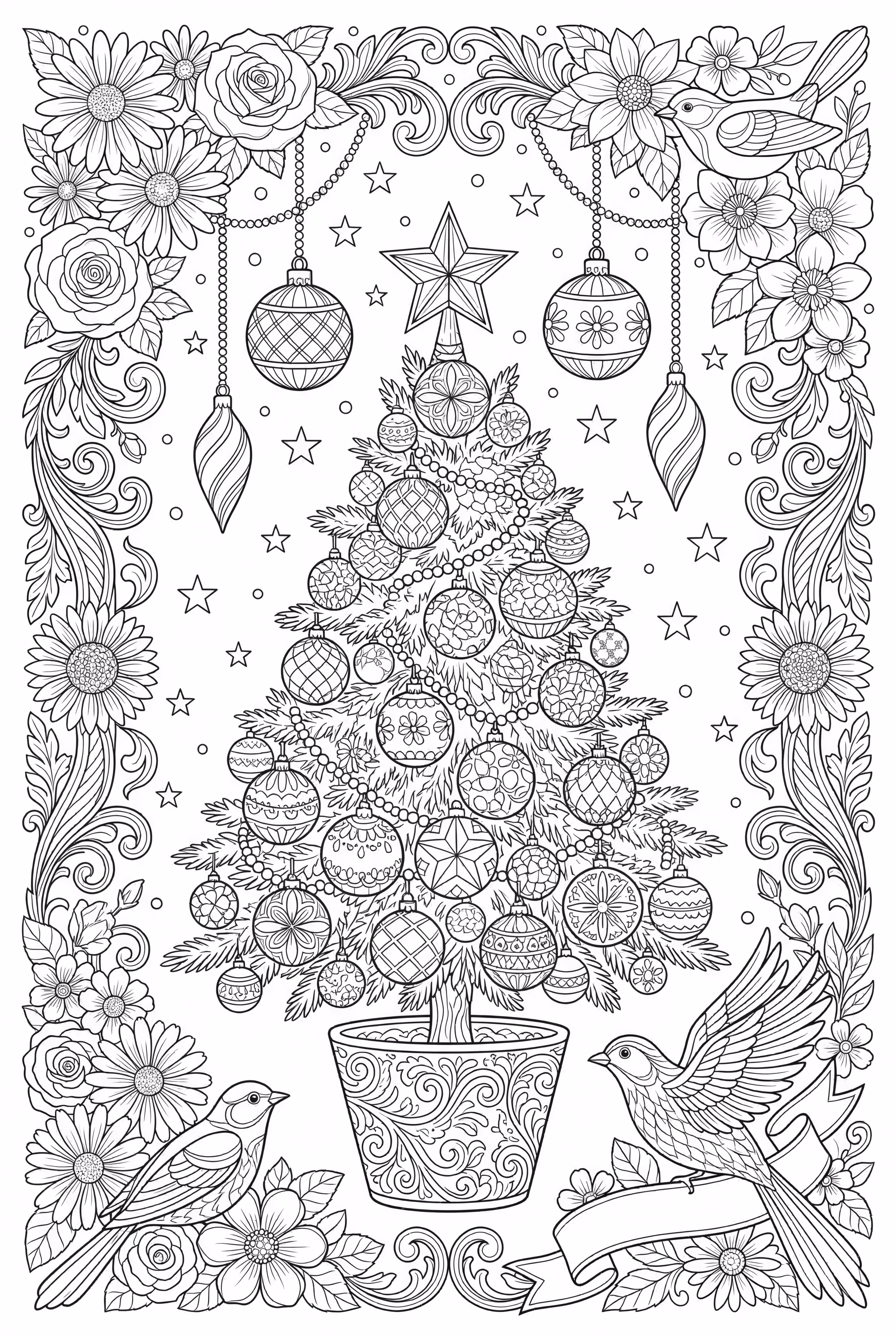 Enchanted Holiday Tree Garden