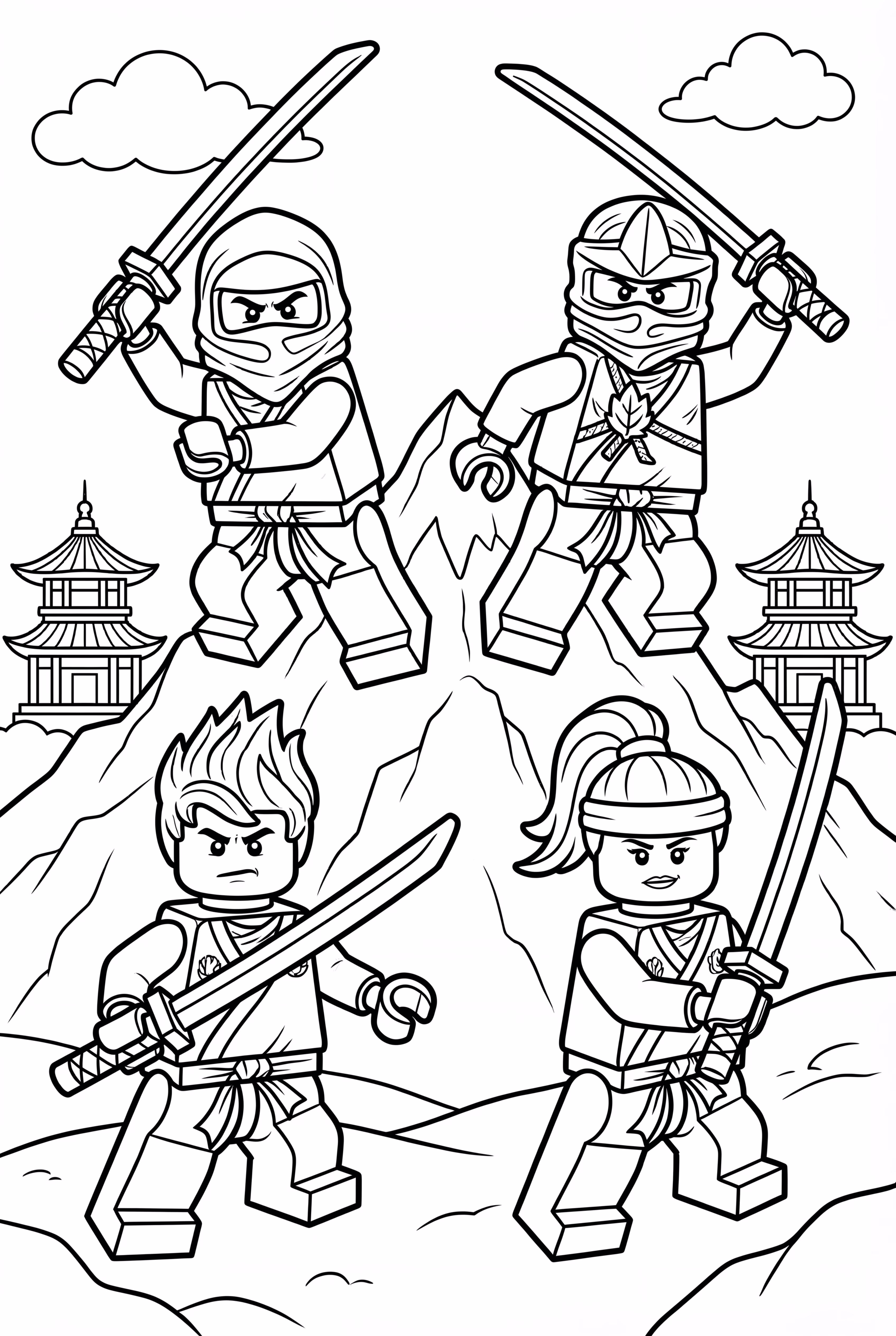 Epic Battle Scene From Lego Ninjago Movie