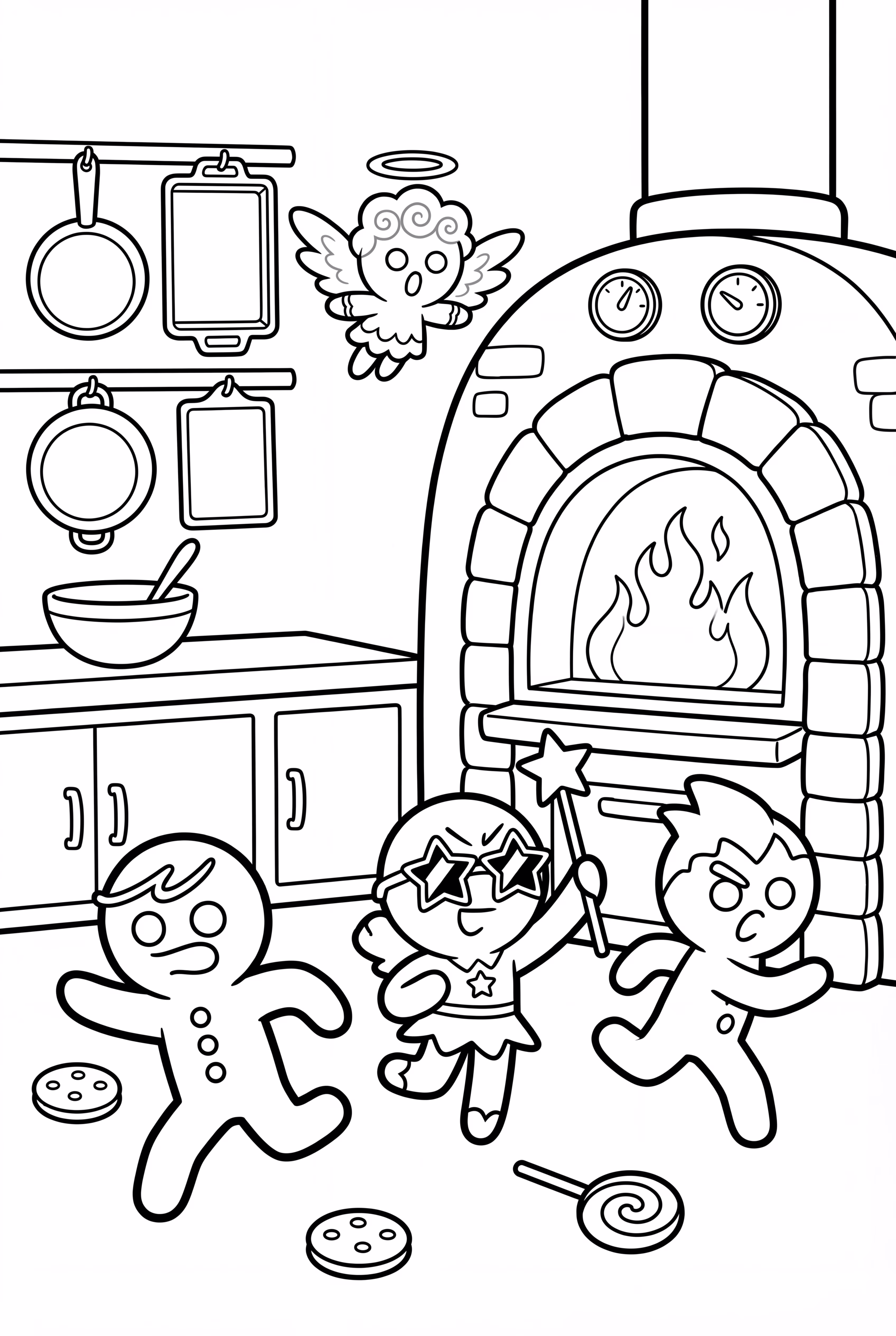 在饼干跑酷王国逃离女巫的烤箱