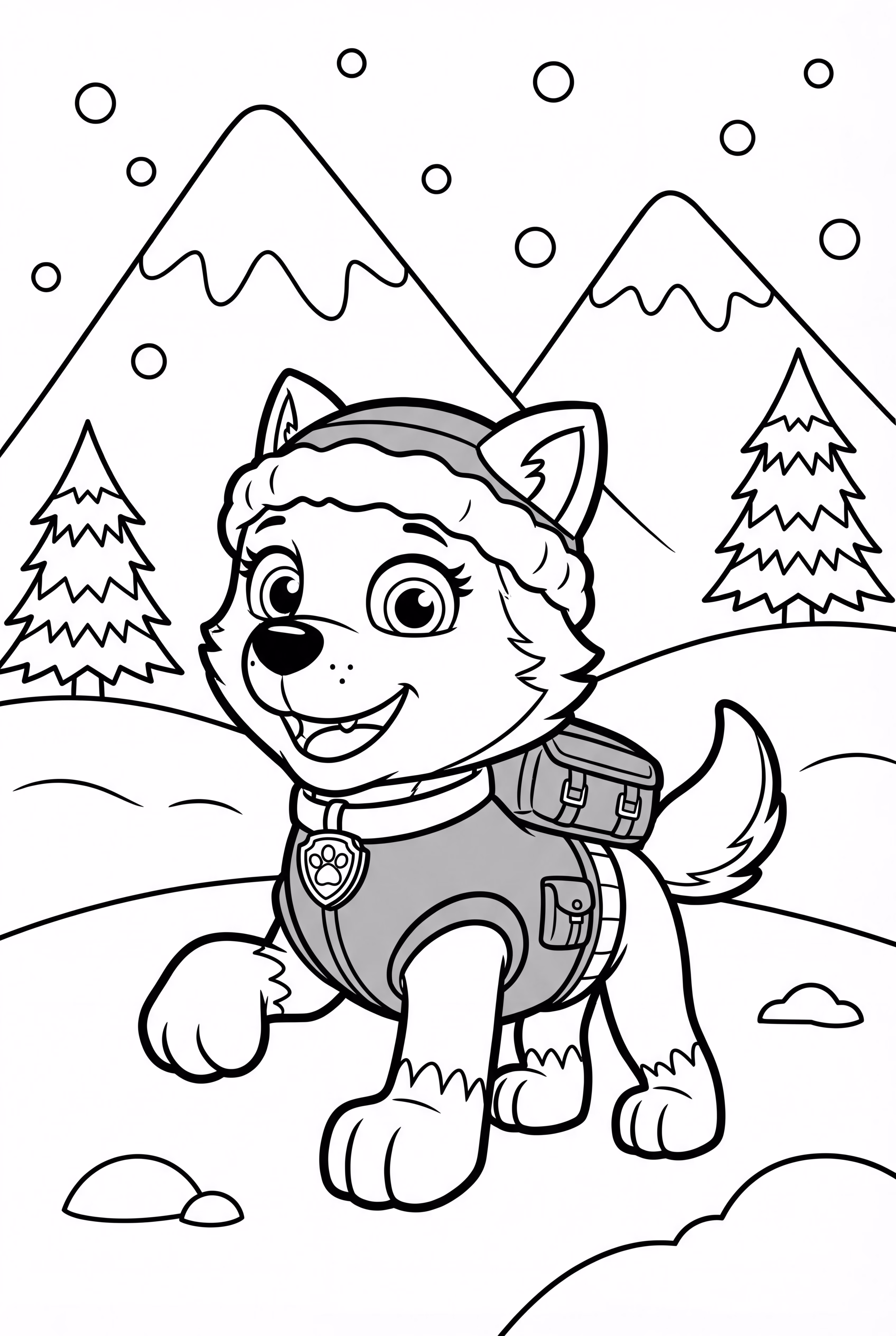Everest Paw Patrol Snowy Mountain