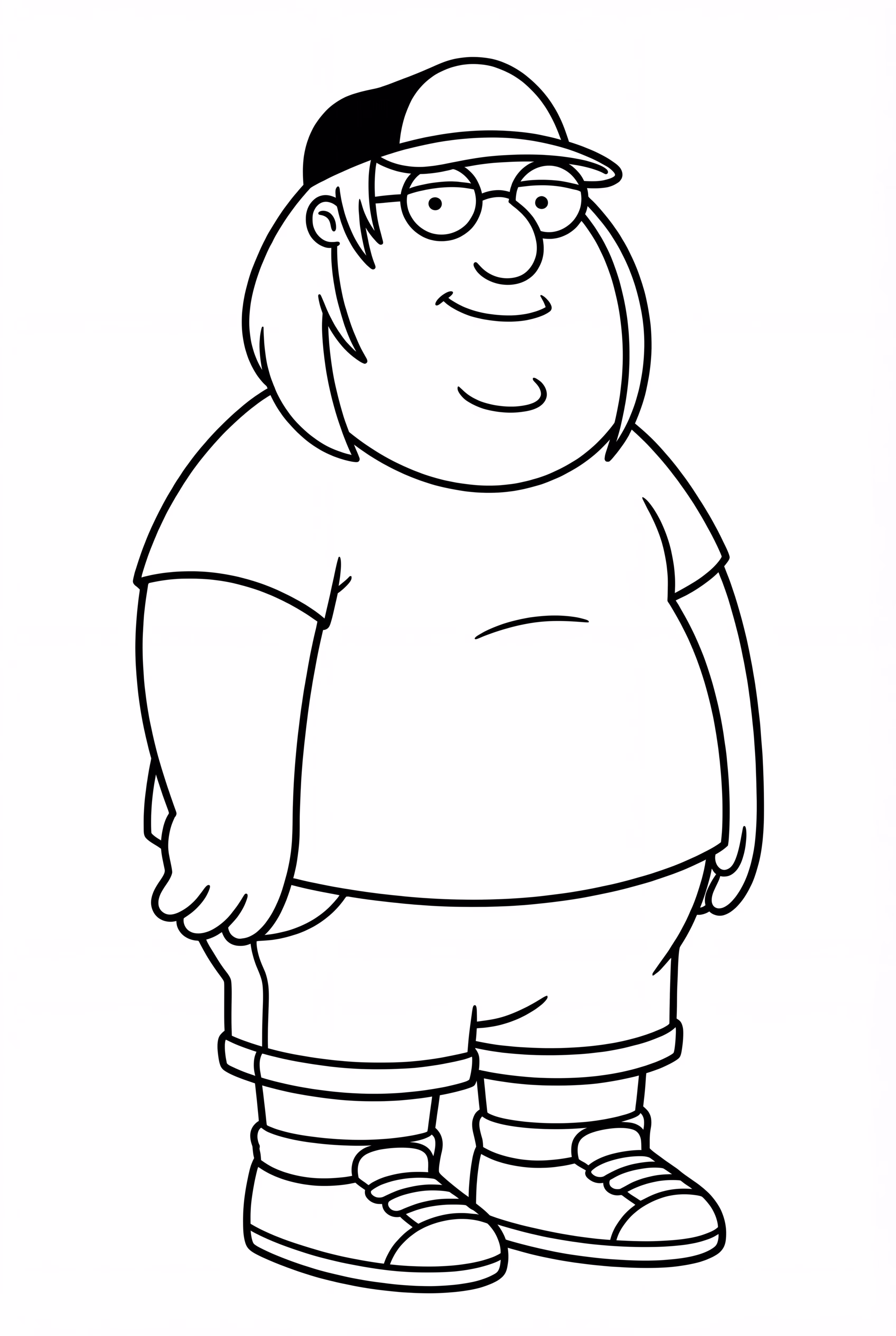 Family Guy Chris Griffin Drawing