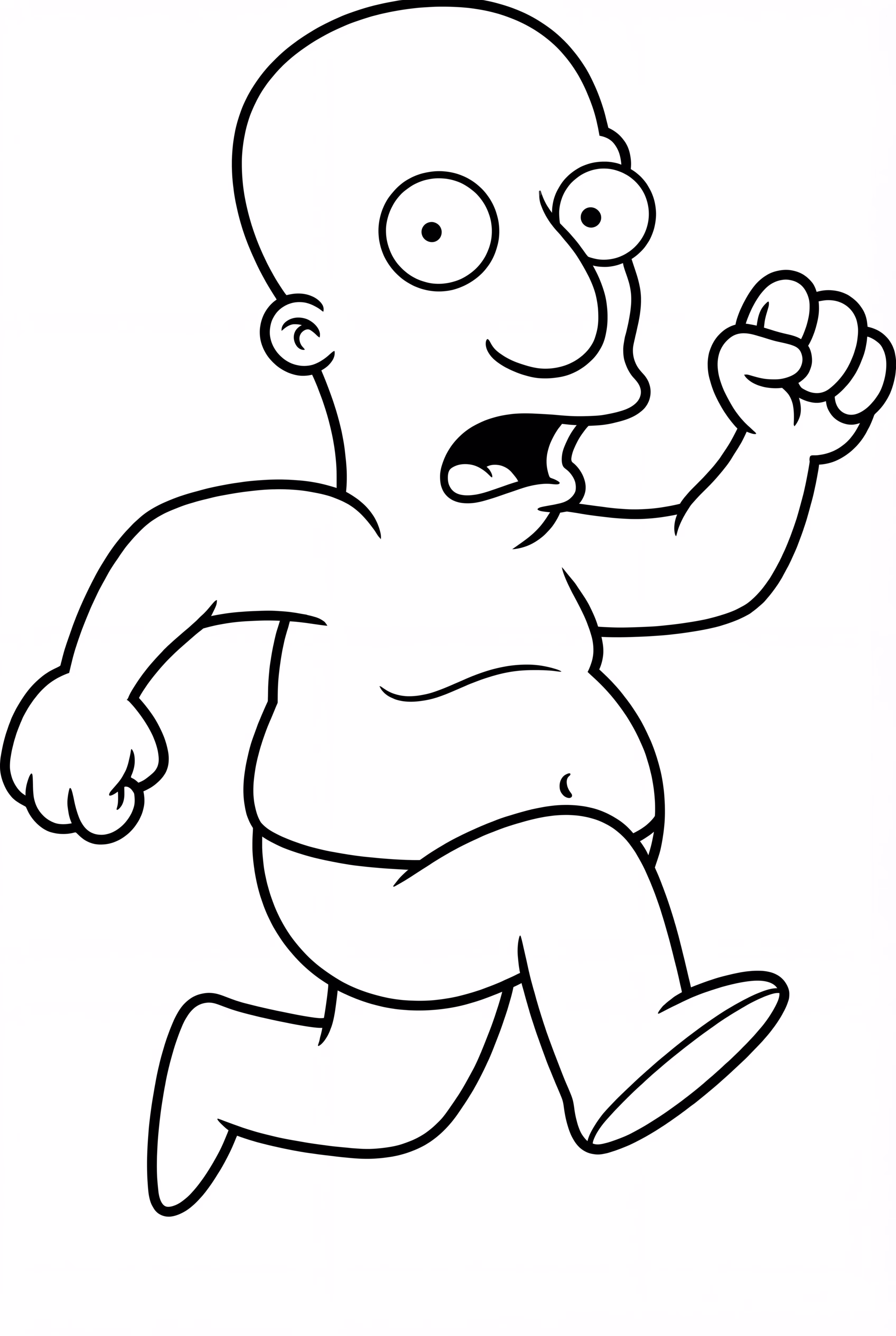 Family Guy Greased Up Deaf Guy Running