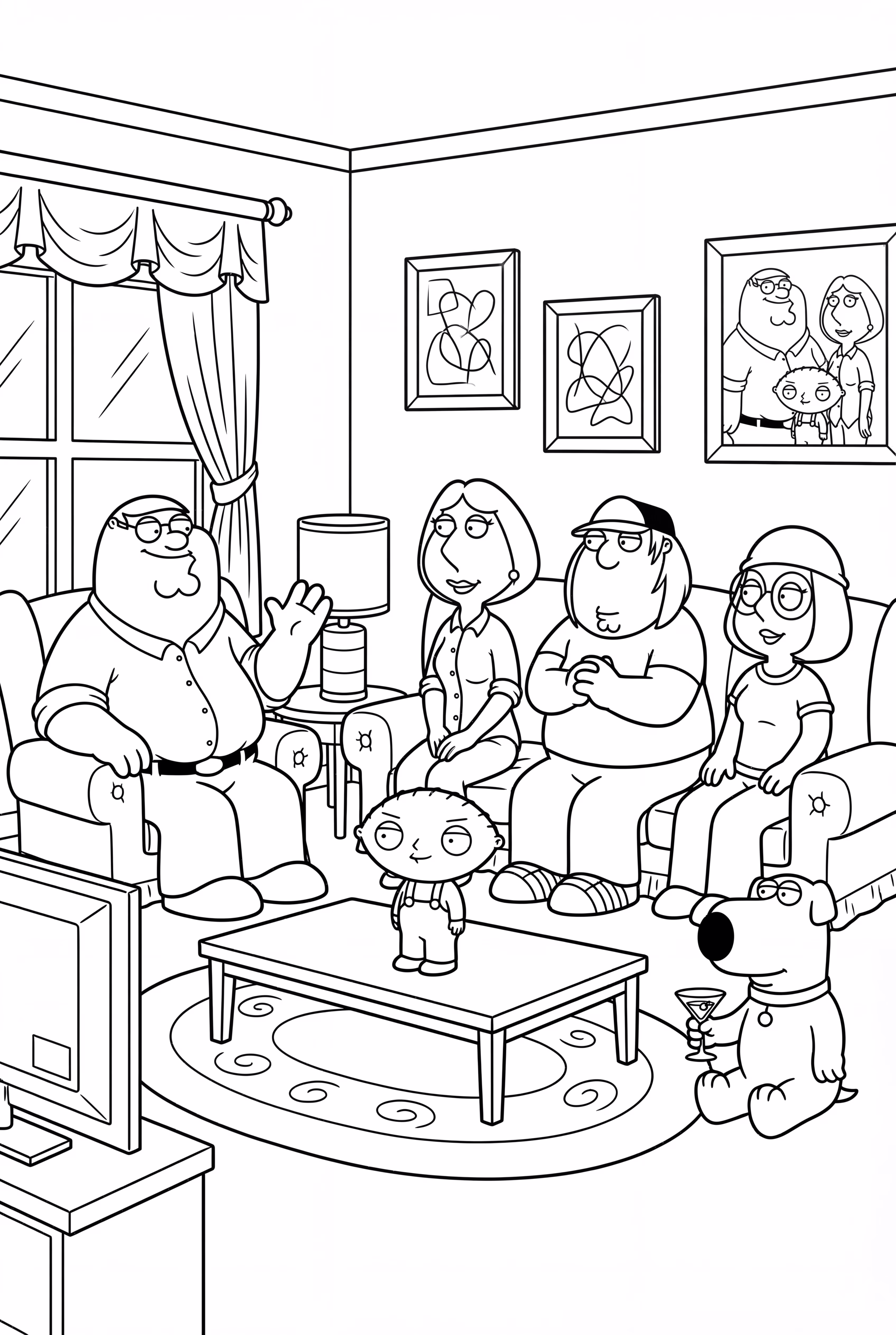 Family Guy Griffin House Cutaway Gag