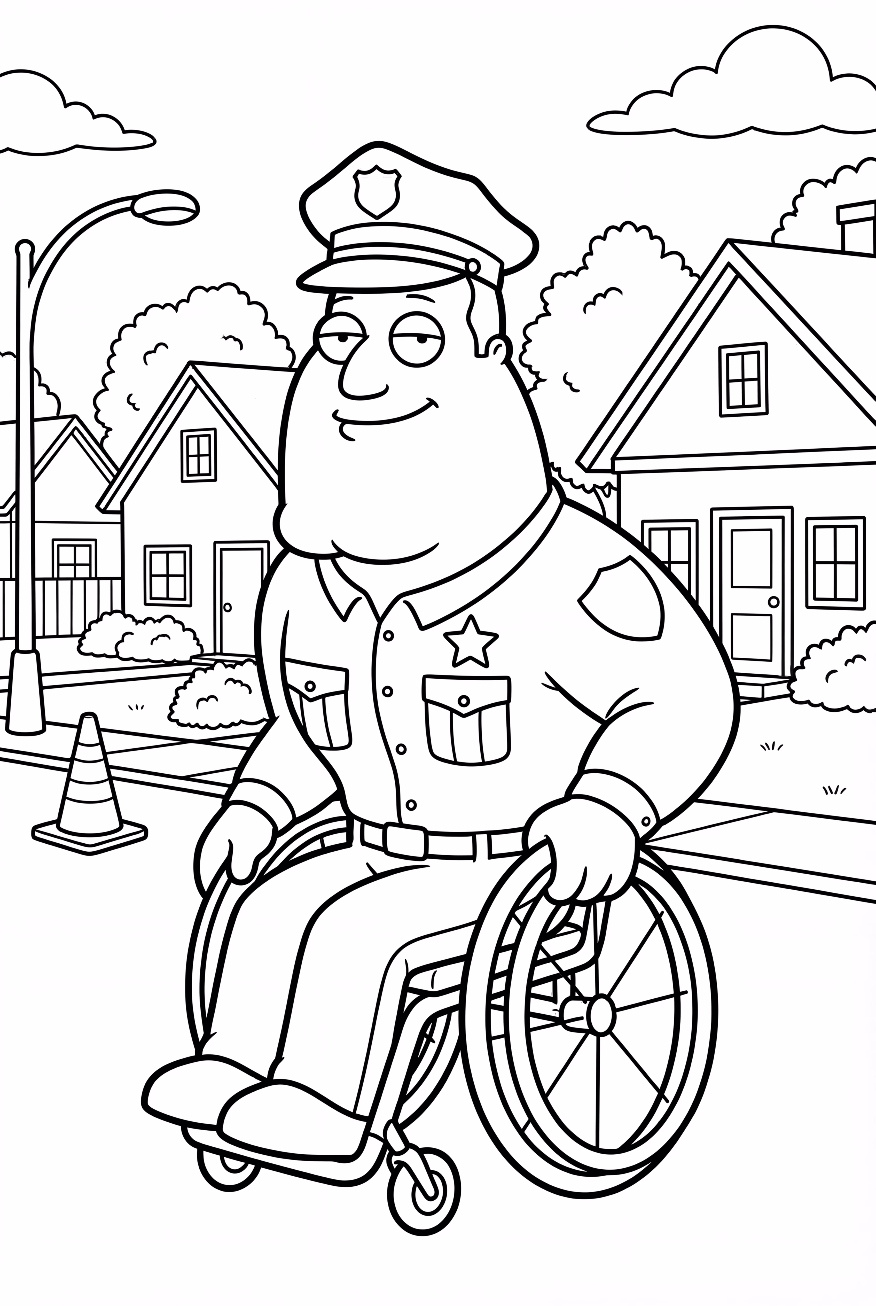 家庭夥伴喬·斯旺森巡邏夸霍格