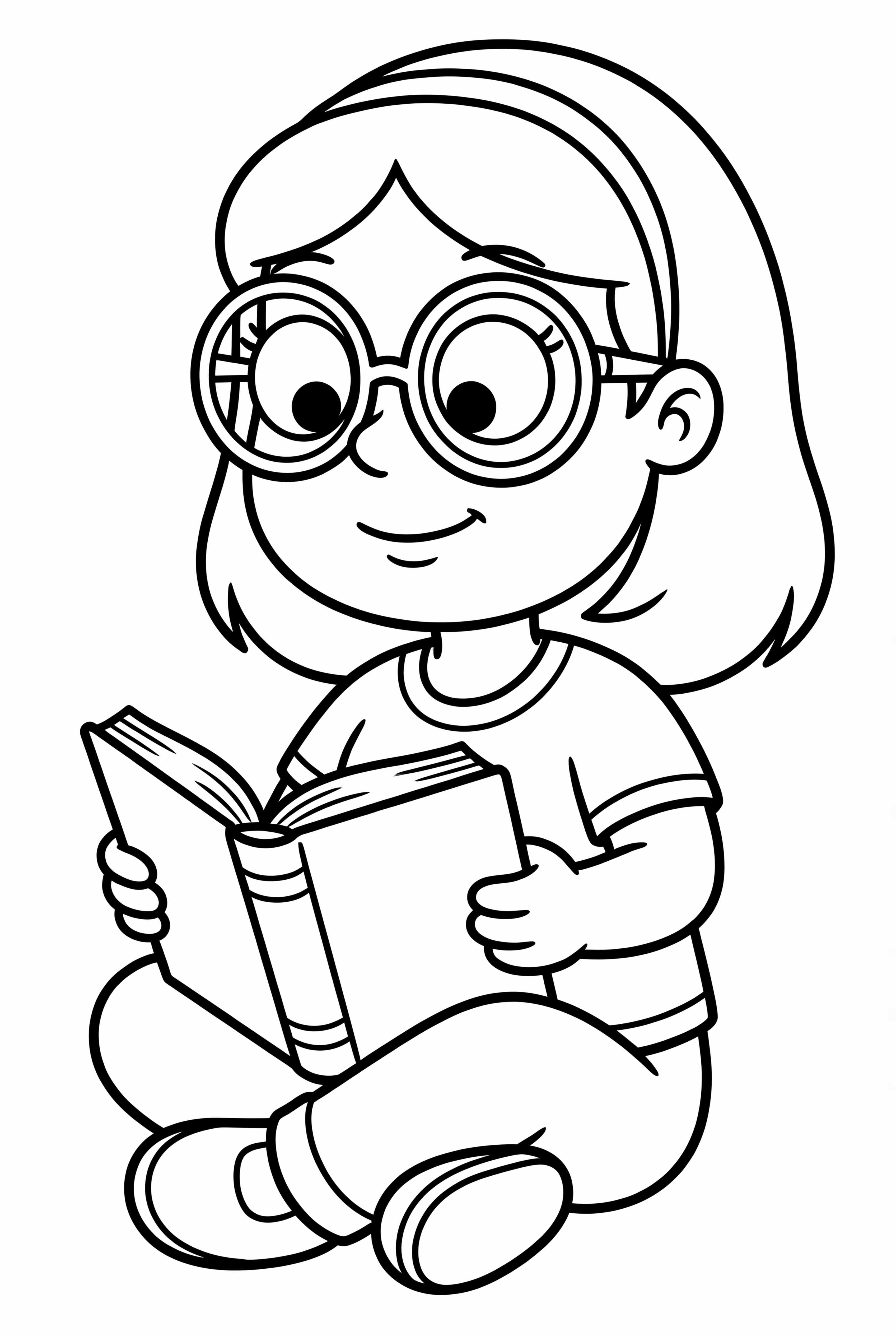 Family Guy Meg Griffin liest ein Buch