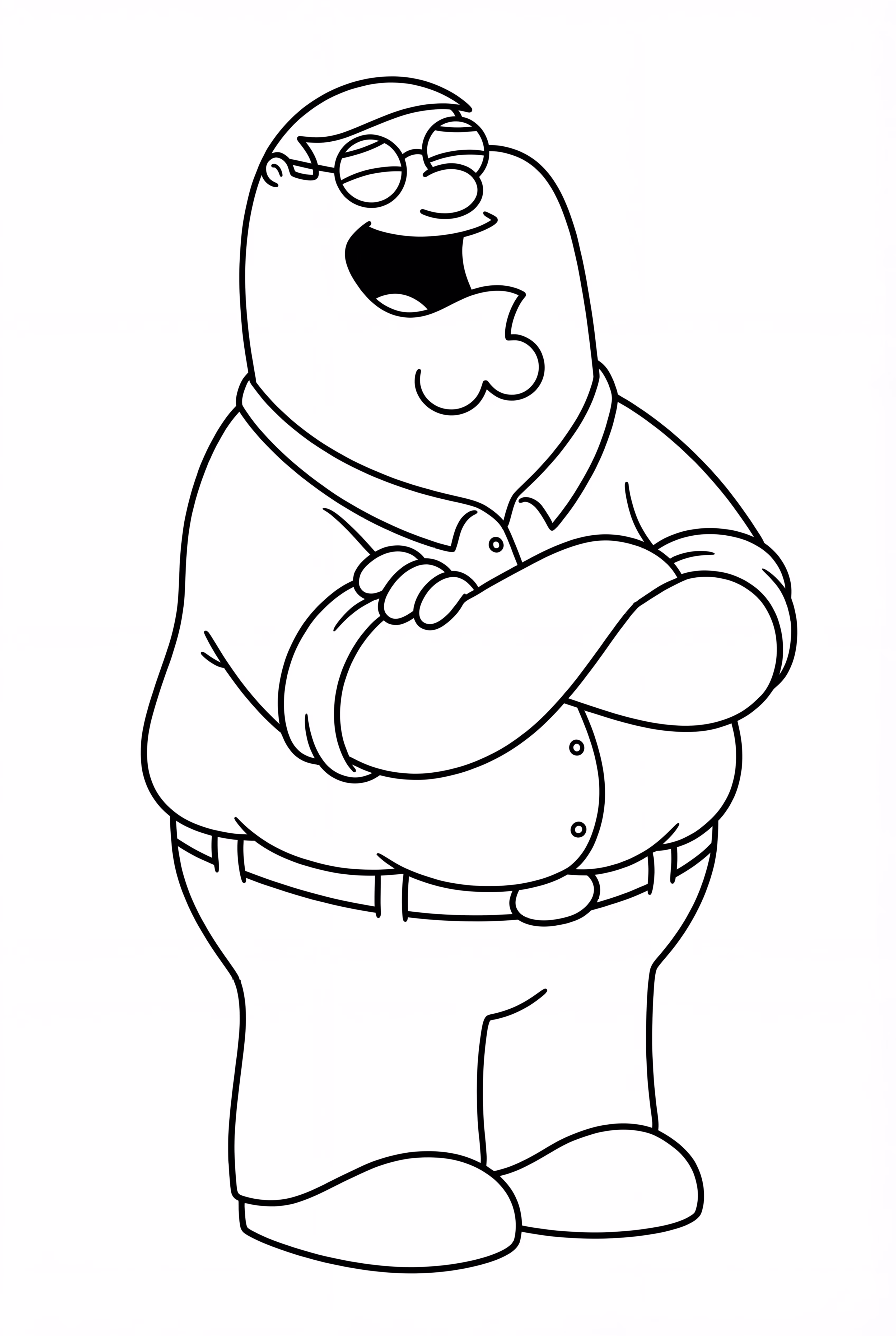 Family Guy Peter Griffin Laughing